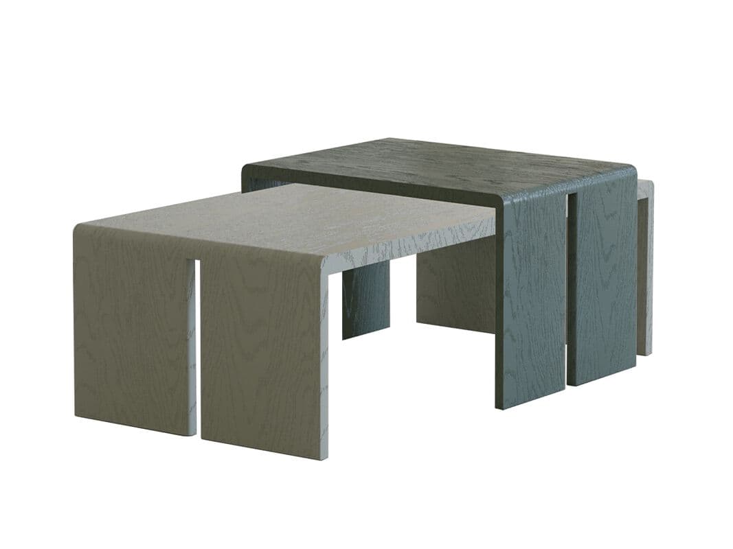 Hermhaus
PLUS
Low rectangular wooden central coffee table