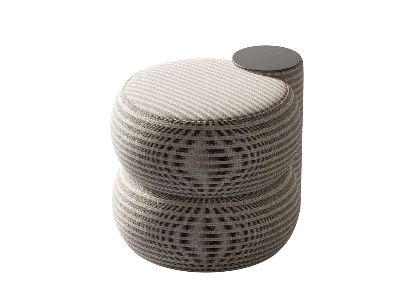 Hermhaus
SHIFT
Round fabric pouf