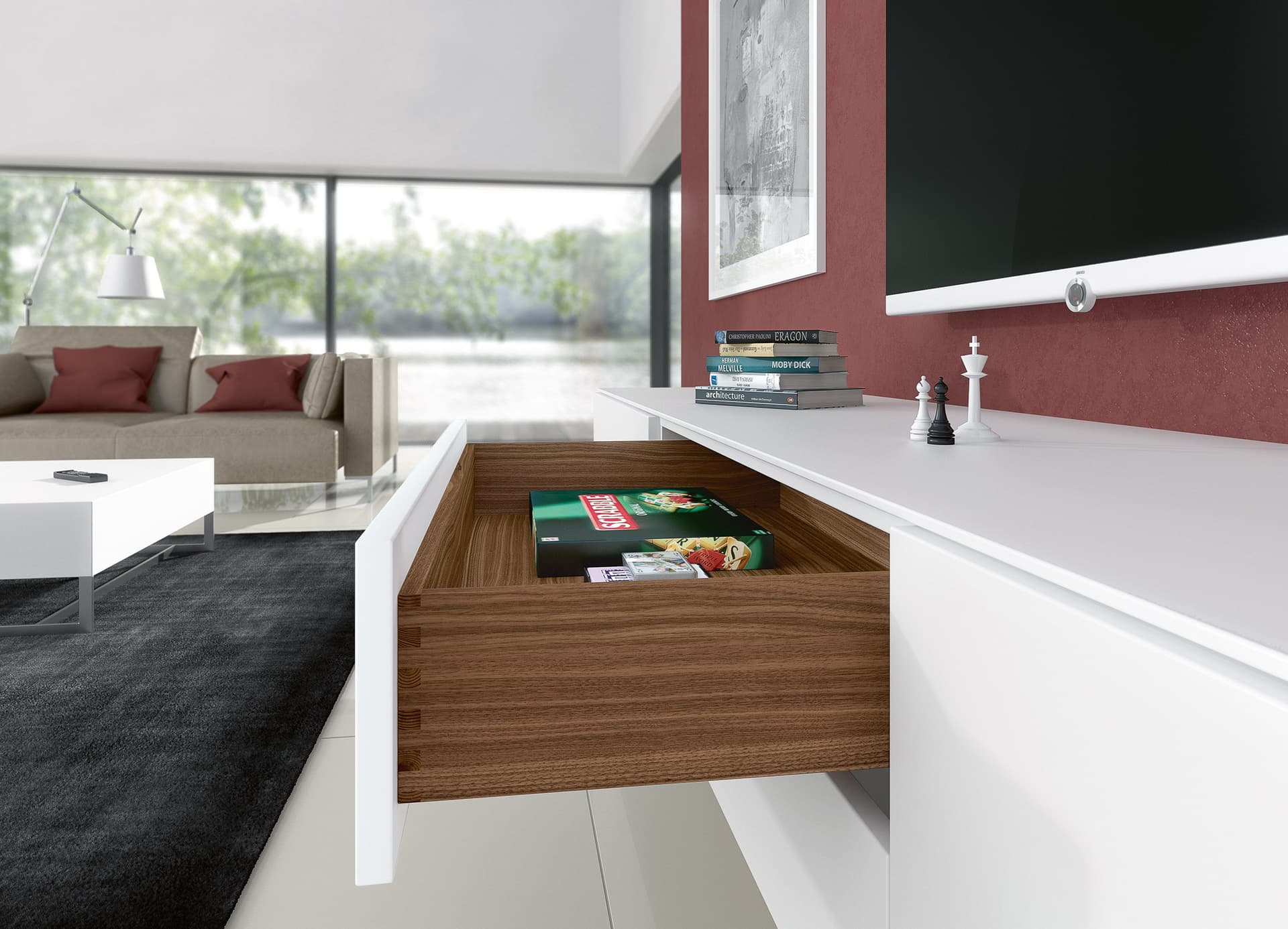 Hettich
QUADRO SILENT SYSTEM
Drawer runner