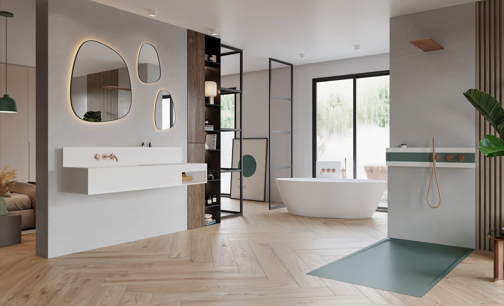 Hidrobox
SPACE
Freestanding oval bathtub