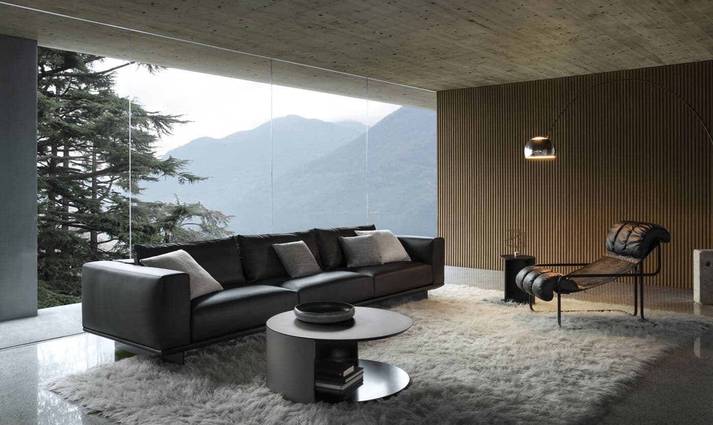 i 4 Mariani
ASSO
3 seater leather sofa