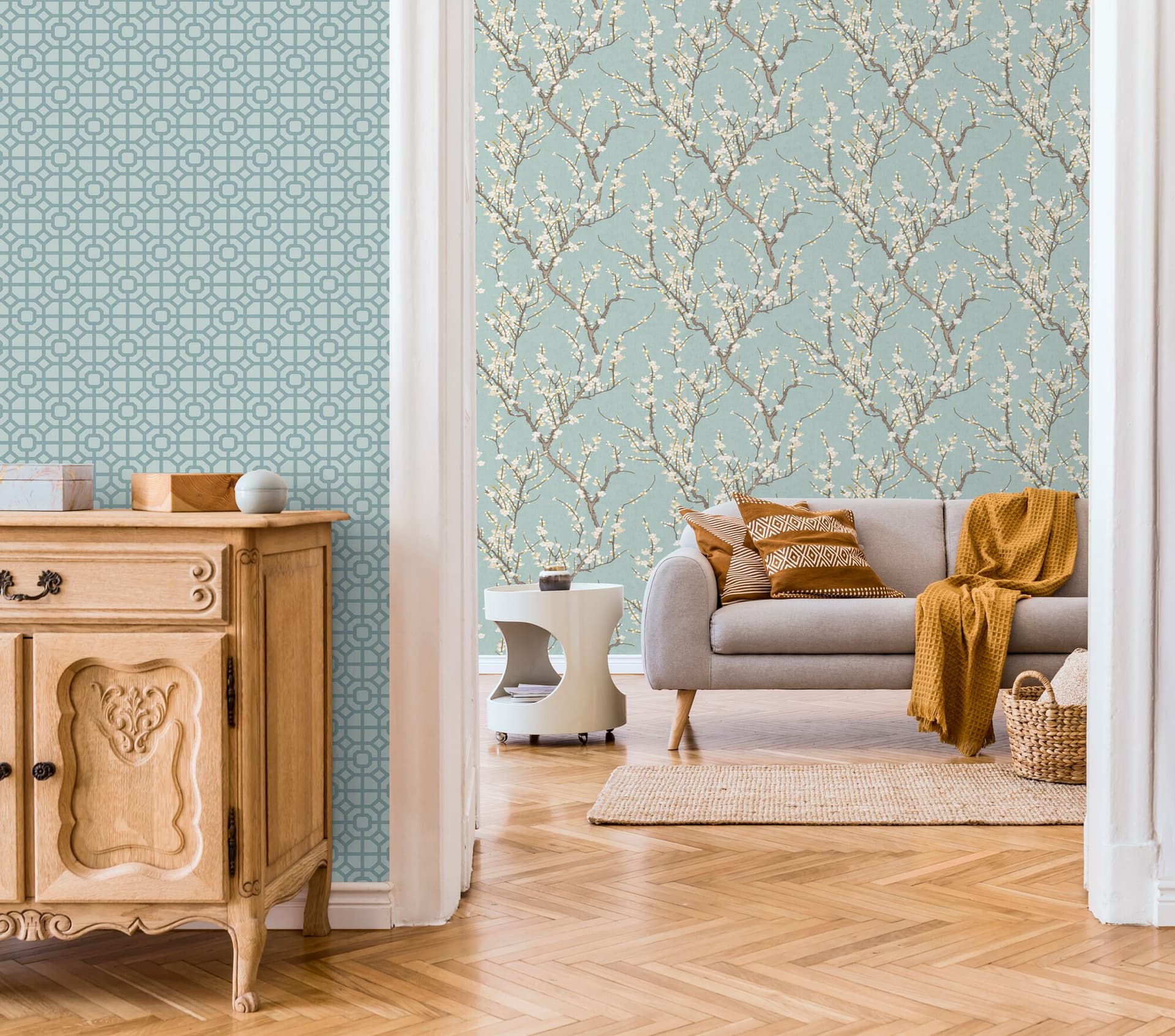 ICH
HANA LATTICE
Geometric wallpaper
