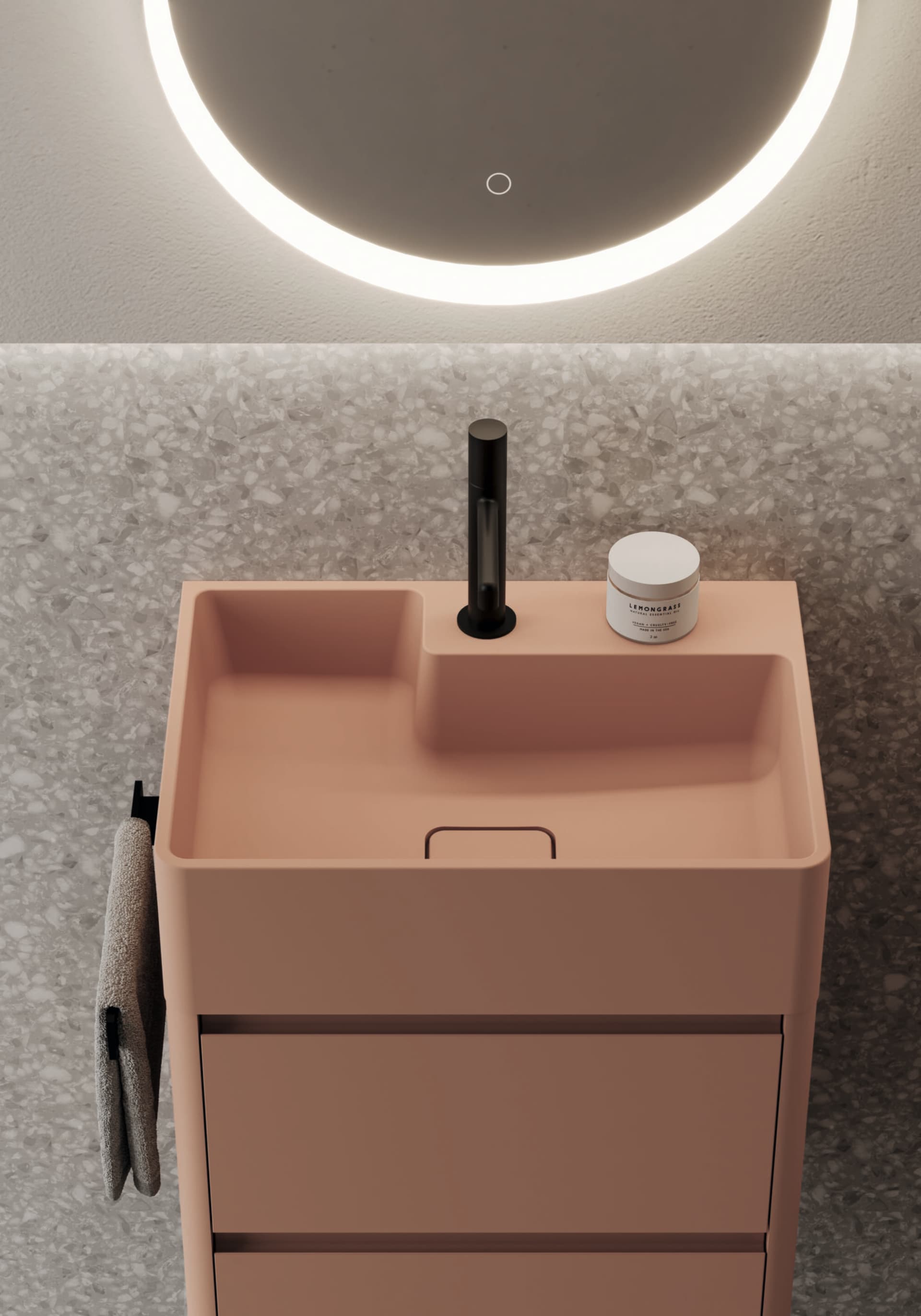 Ideagroup
SEVENTY FORM 05
Floor-standing vanity unit with mirror