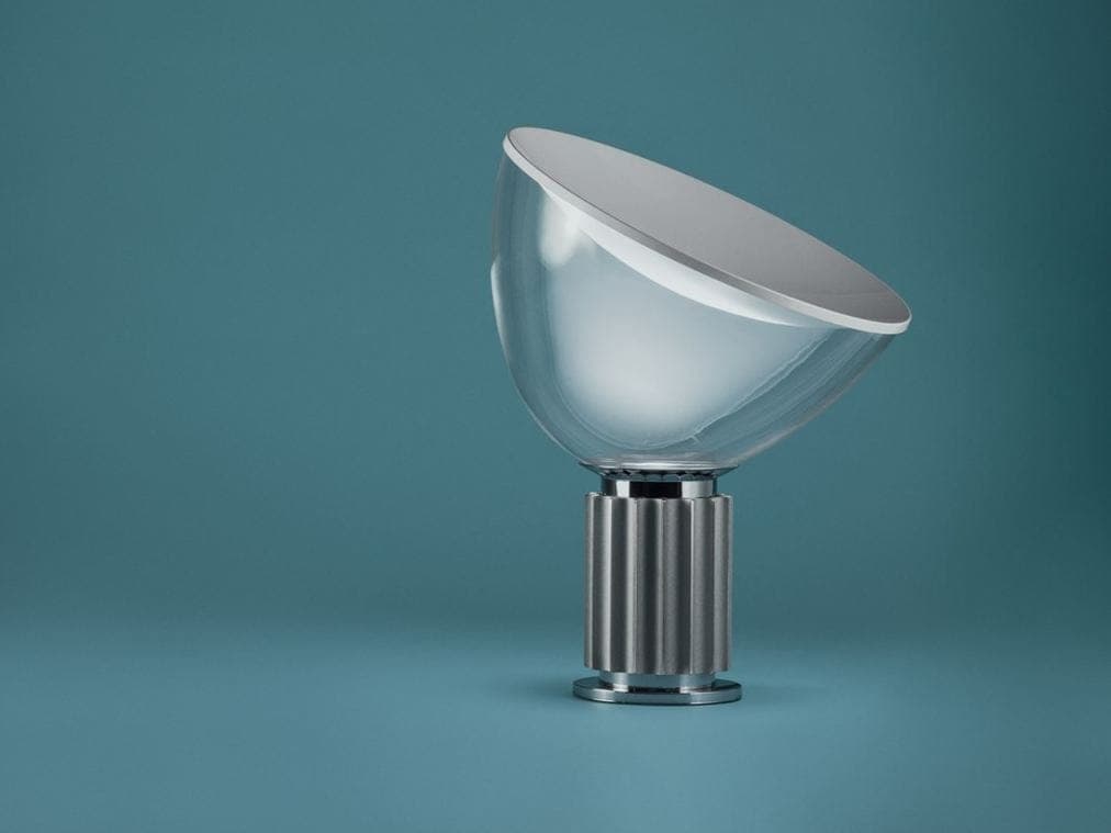 In Stock
FLOS - TACCIA SMALL SILVER
LED glass and aluminium table lamp