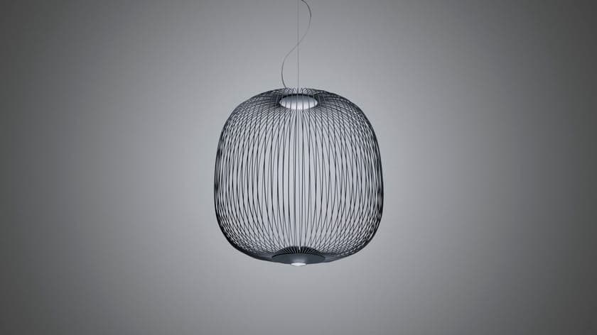 In Stock
FOSCARINI - SPOKES 2 GRAPHITE
LED dimmable epoxy paint steel pendant lamp