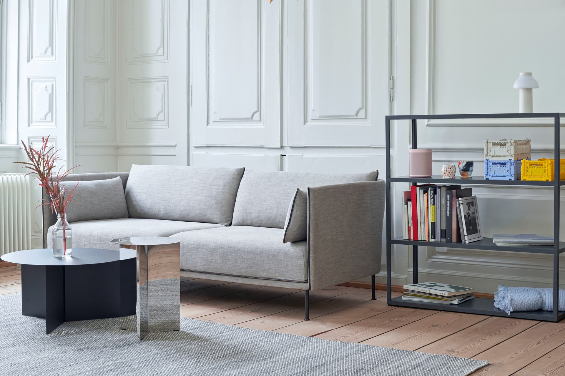 In Stock
HAY - SLIT ROUND 35 MIRROR
Round steel side table