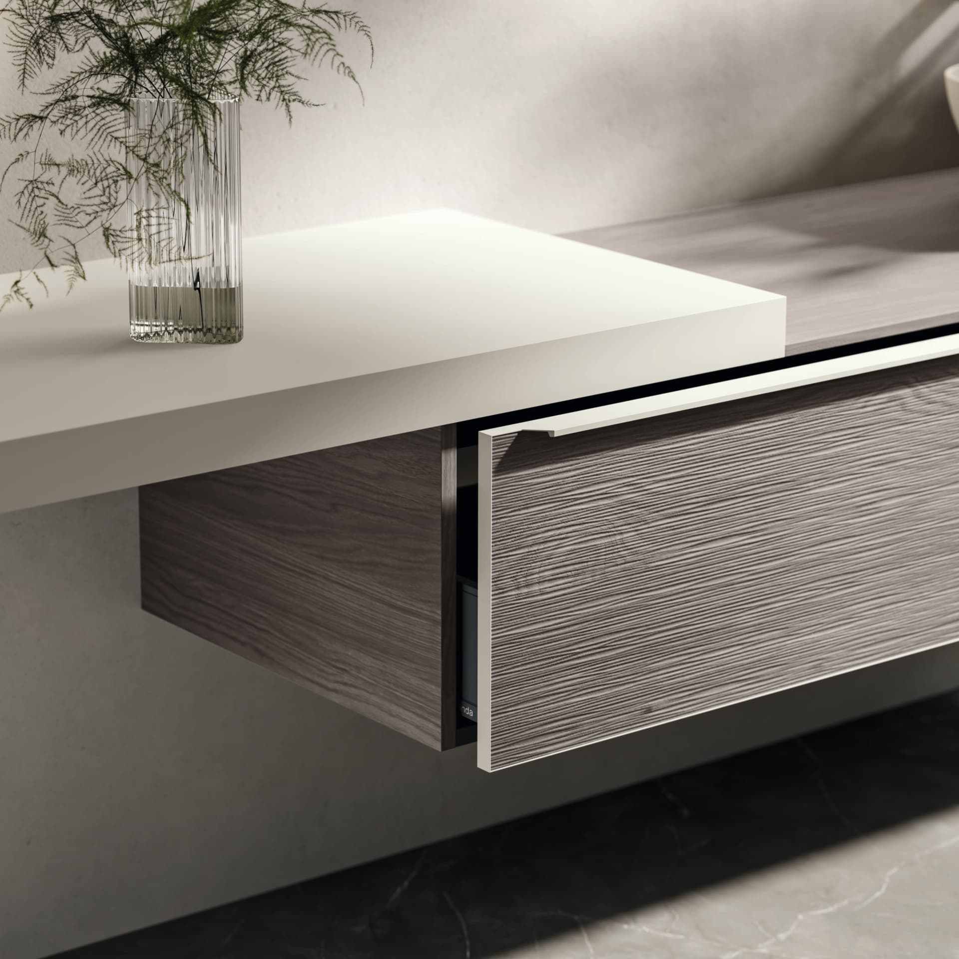 INDA®
02 TESTADURA ALU
Bathroom furniture set