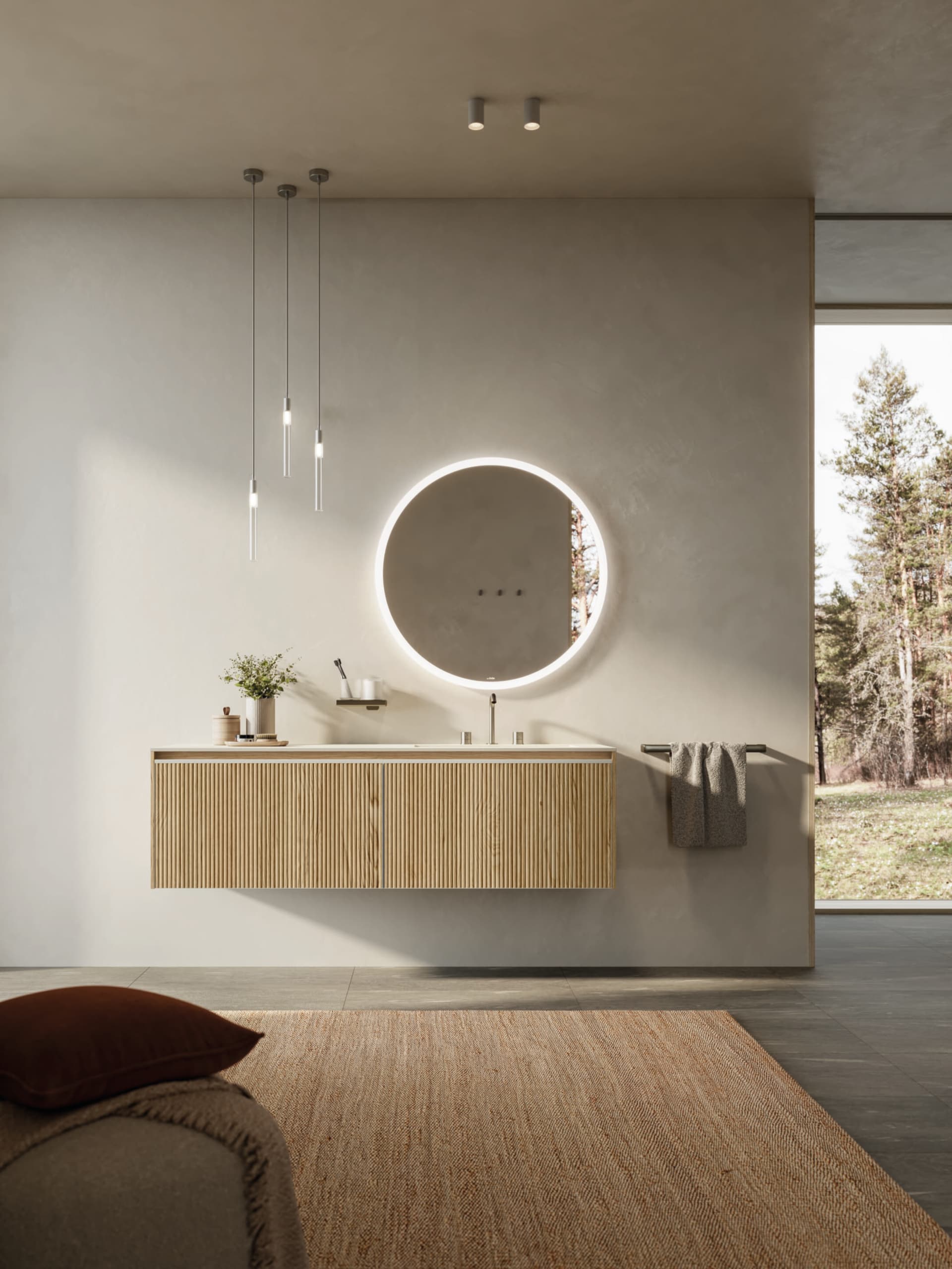 INDA®
03 TESTADURA PUSH
Bathroom furniture set