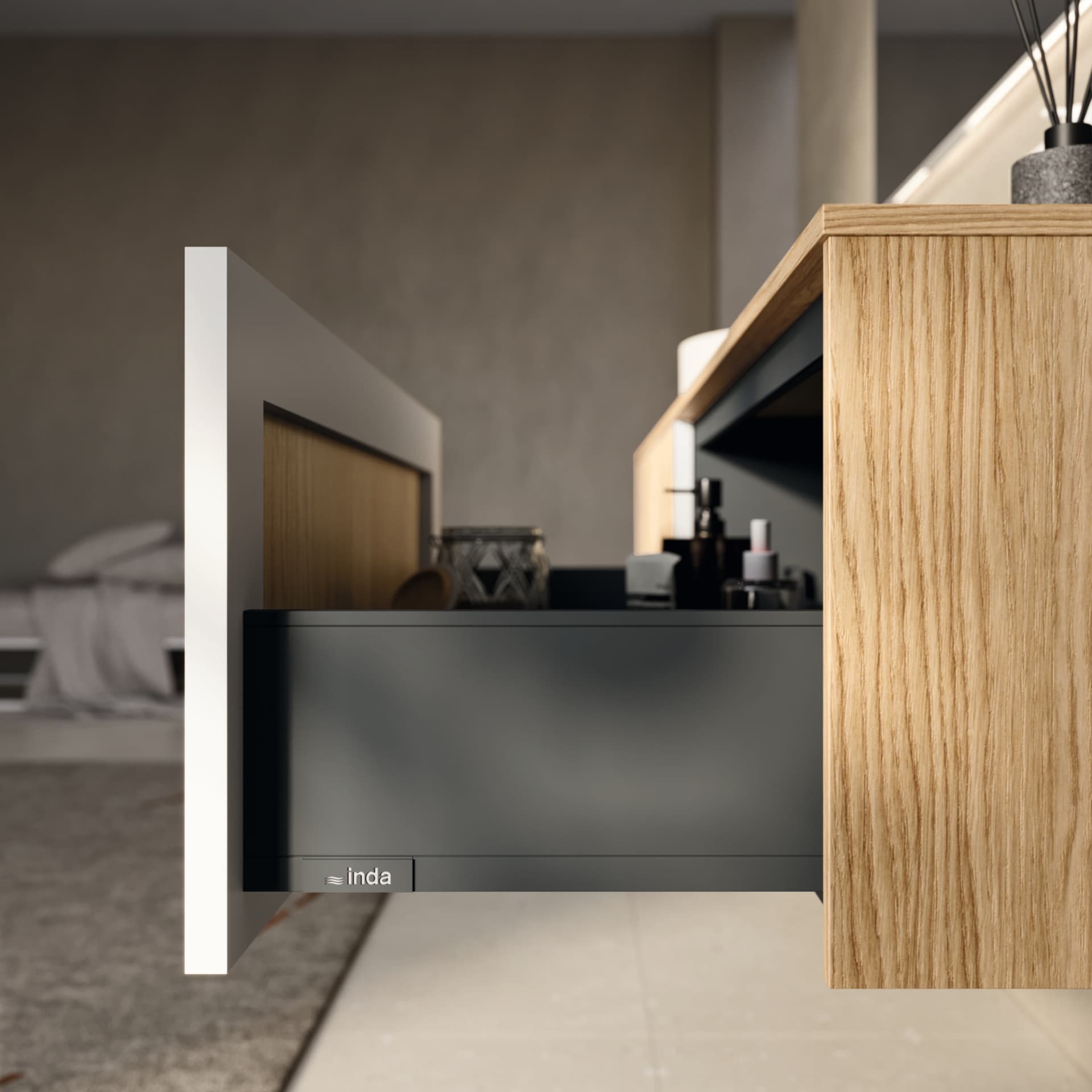 INDA®
05 TESTADURA PUSH
Bathroom furniture set