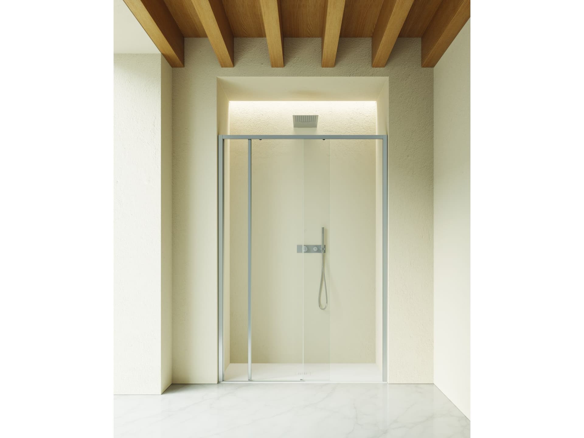 INDA®
CLAIRE NP
Niche shower cabin with sliding door