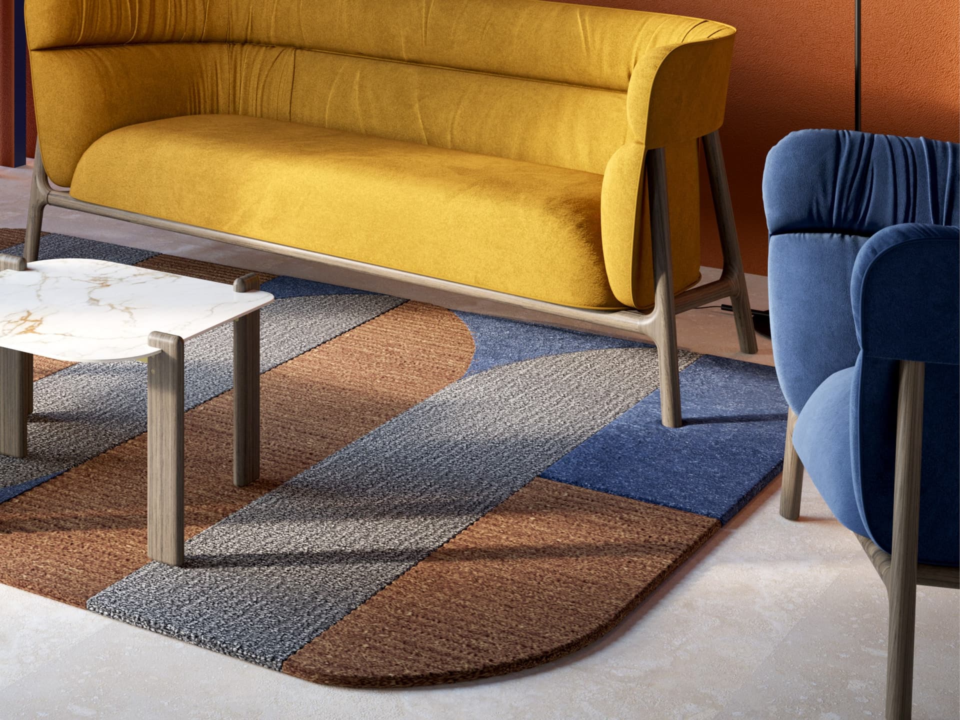 Innova Imbottiti
DORI
Rectangular wool rug