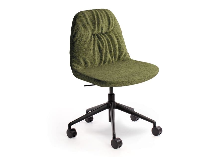 Innova Imbottiti
ELEVEN
Height-adjustable fabric chair with castors