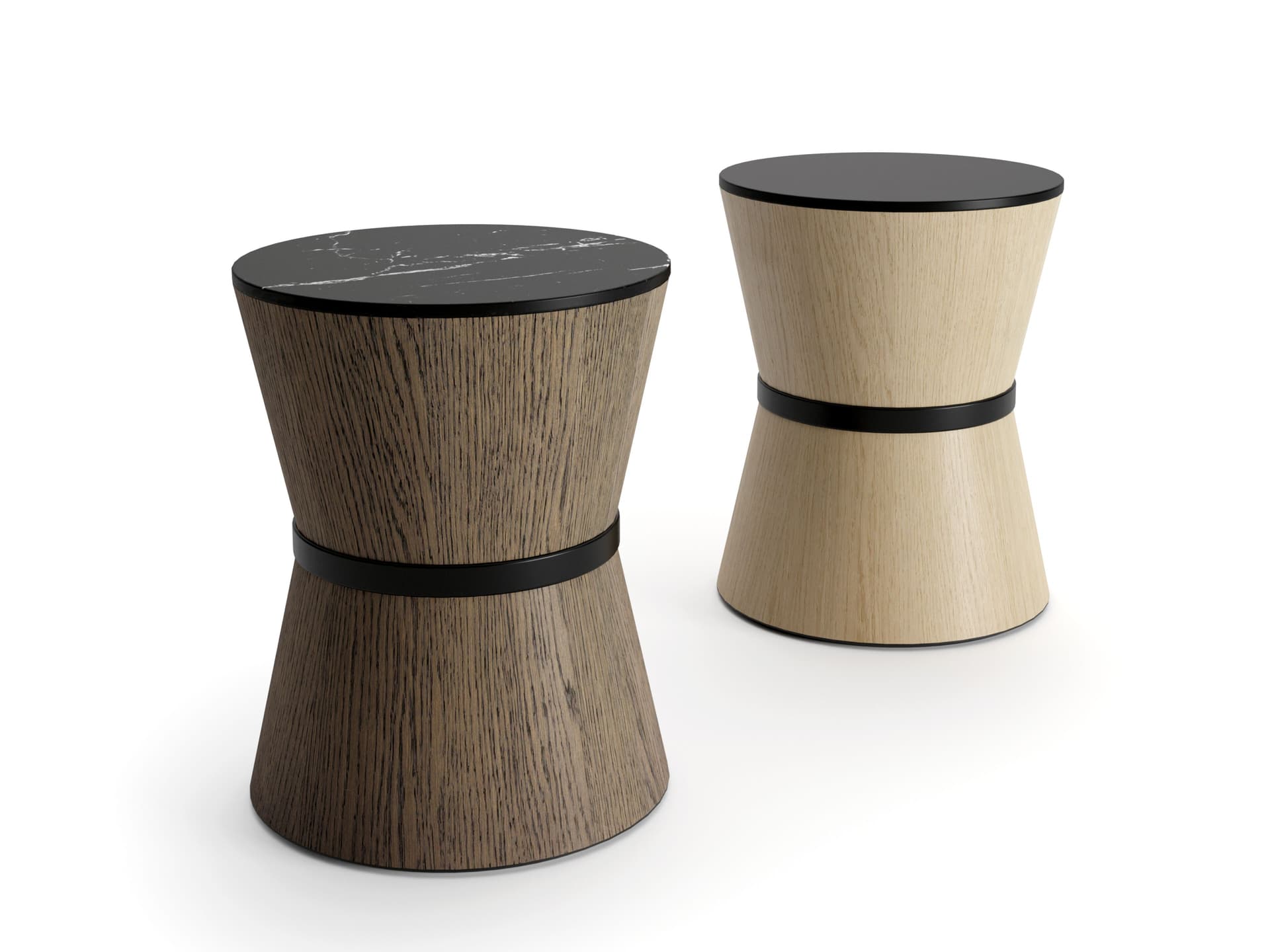 Innova Imbottiti
MOKA
Round wooden coffee table with porcelain stoneware top