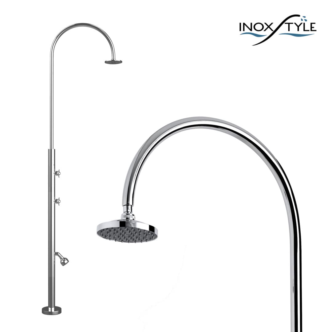 Inoxstyle
ARIA CYLINDER L
Stainless steel outdoor shower