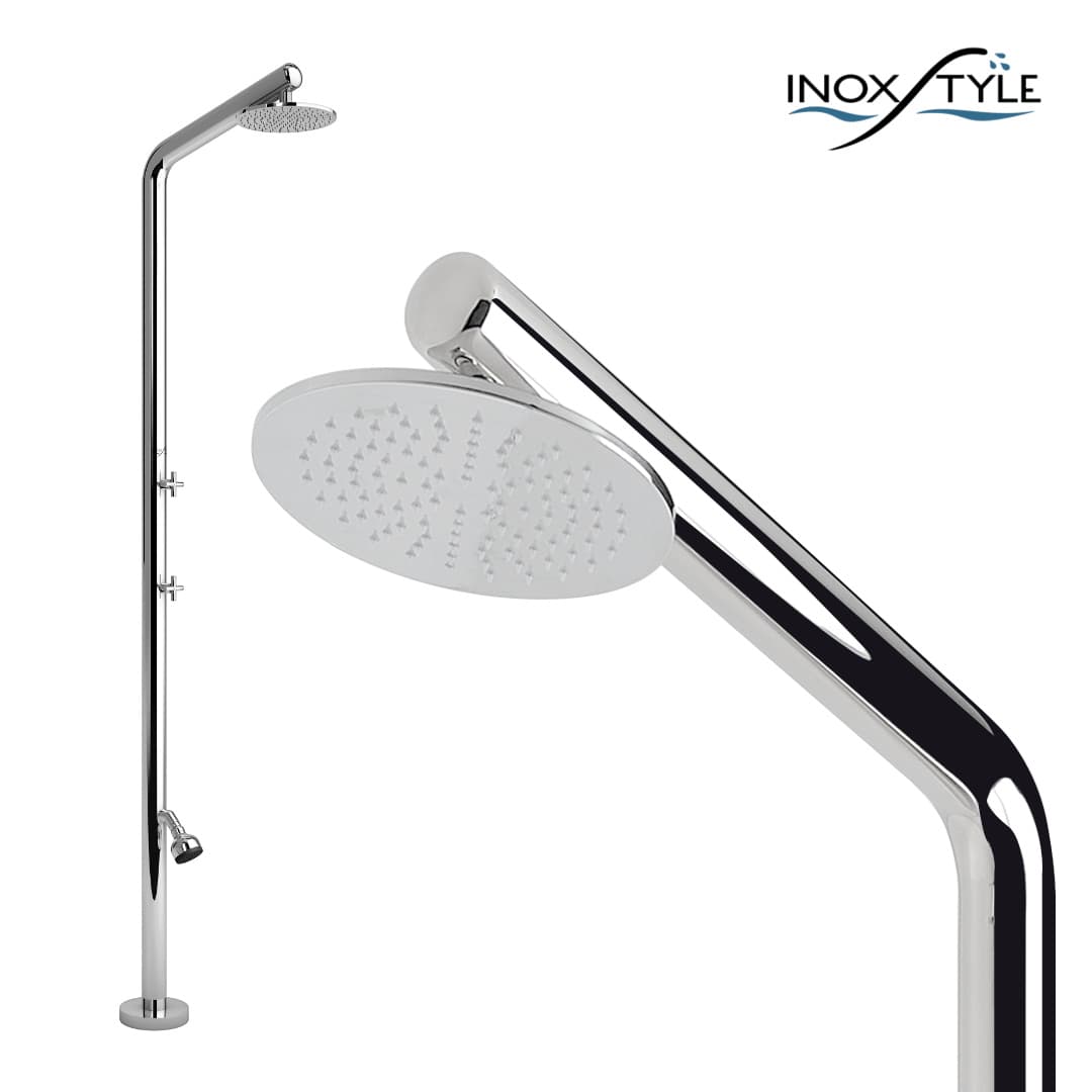 Inoxstyle
RIVA L BEAUTY
Stainless steel outdoor shower