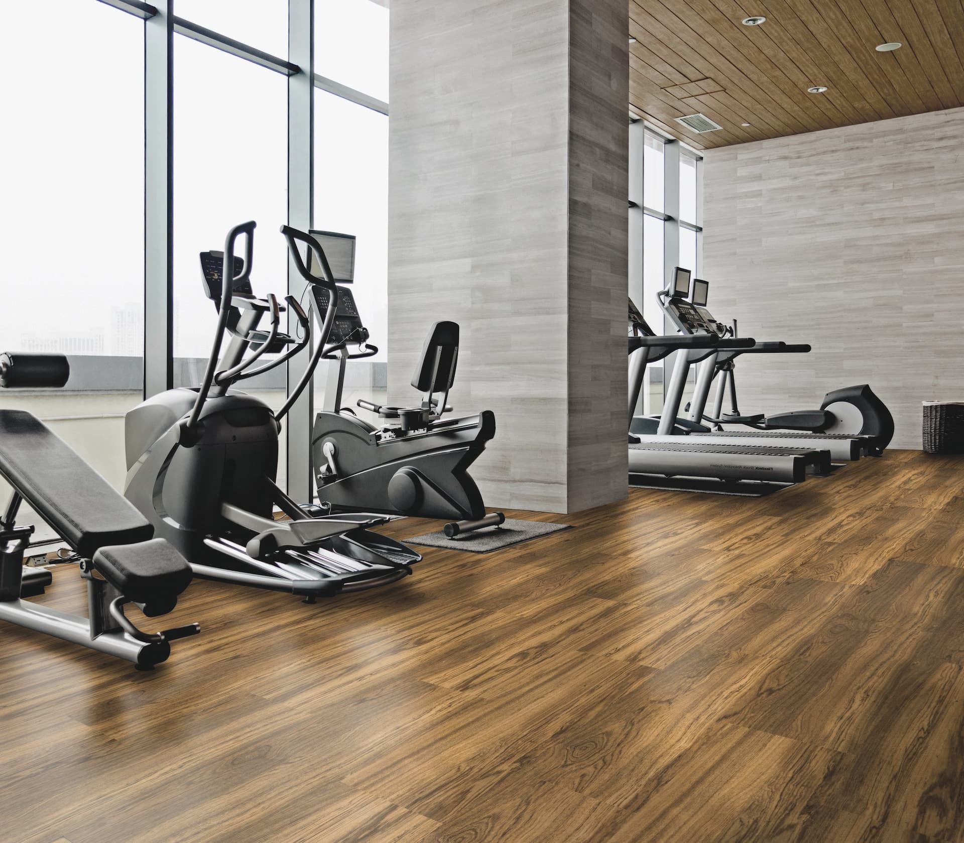 Interface®
NATURAL WOODGRAINS
Ecological resilient vinyl flooring