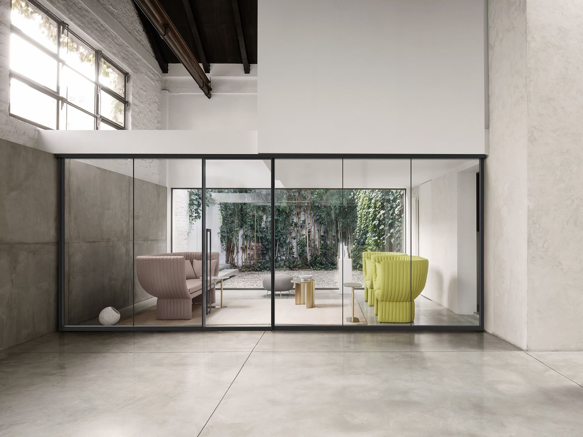 IOC project partners
ULTRALIGHT PARTITIONS
Glass office partition