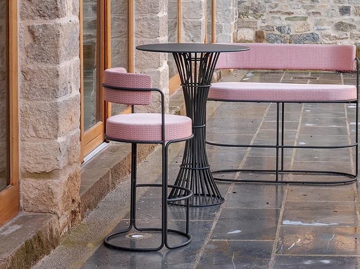 ISIMAR
BOLONIA
Round steel high table