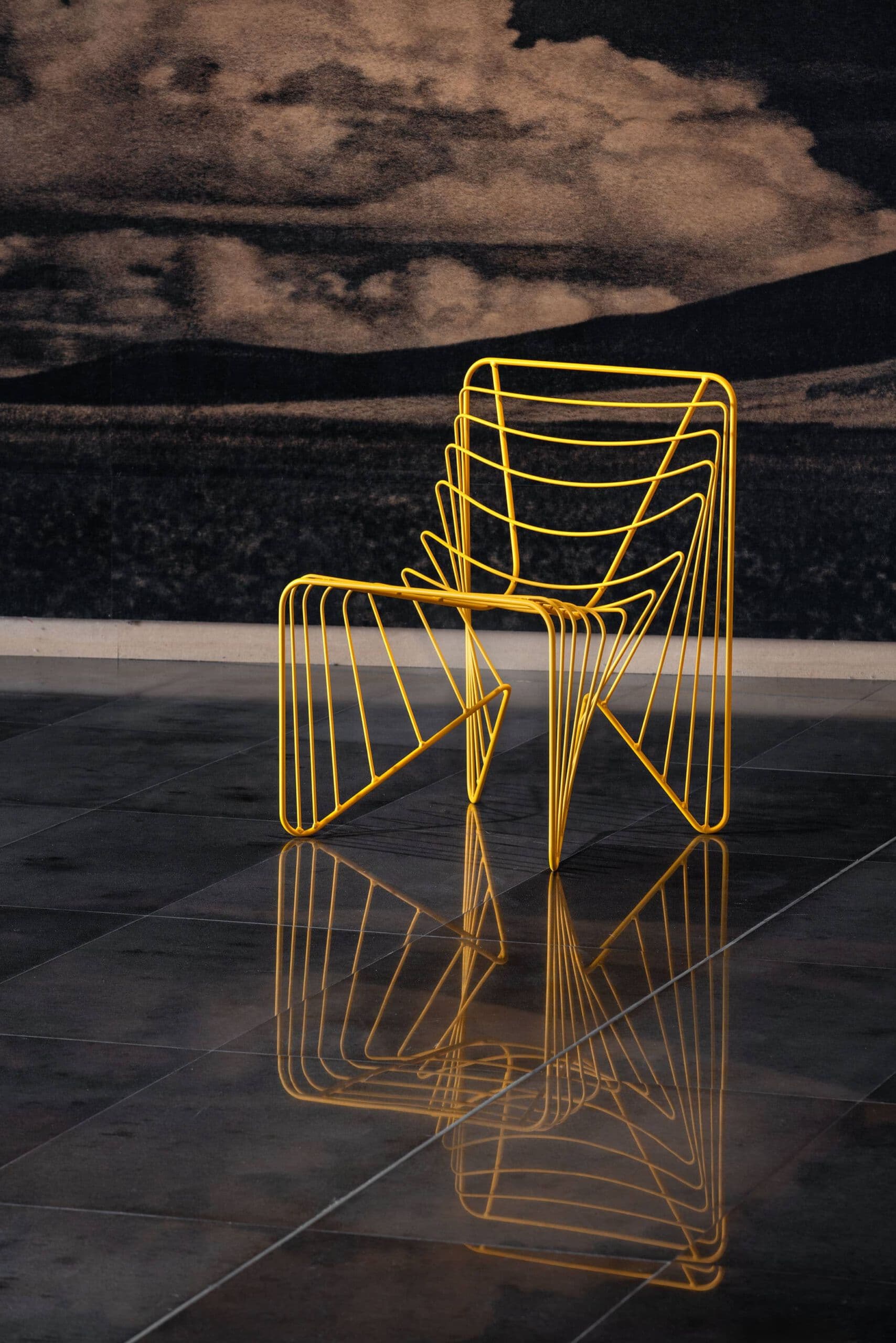 ISIMAR
TOPOS
Powder coated steel garden chair
