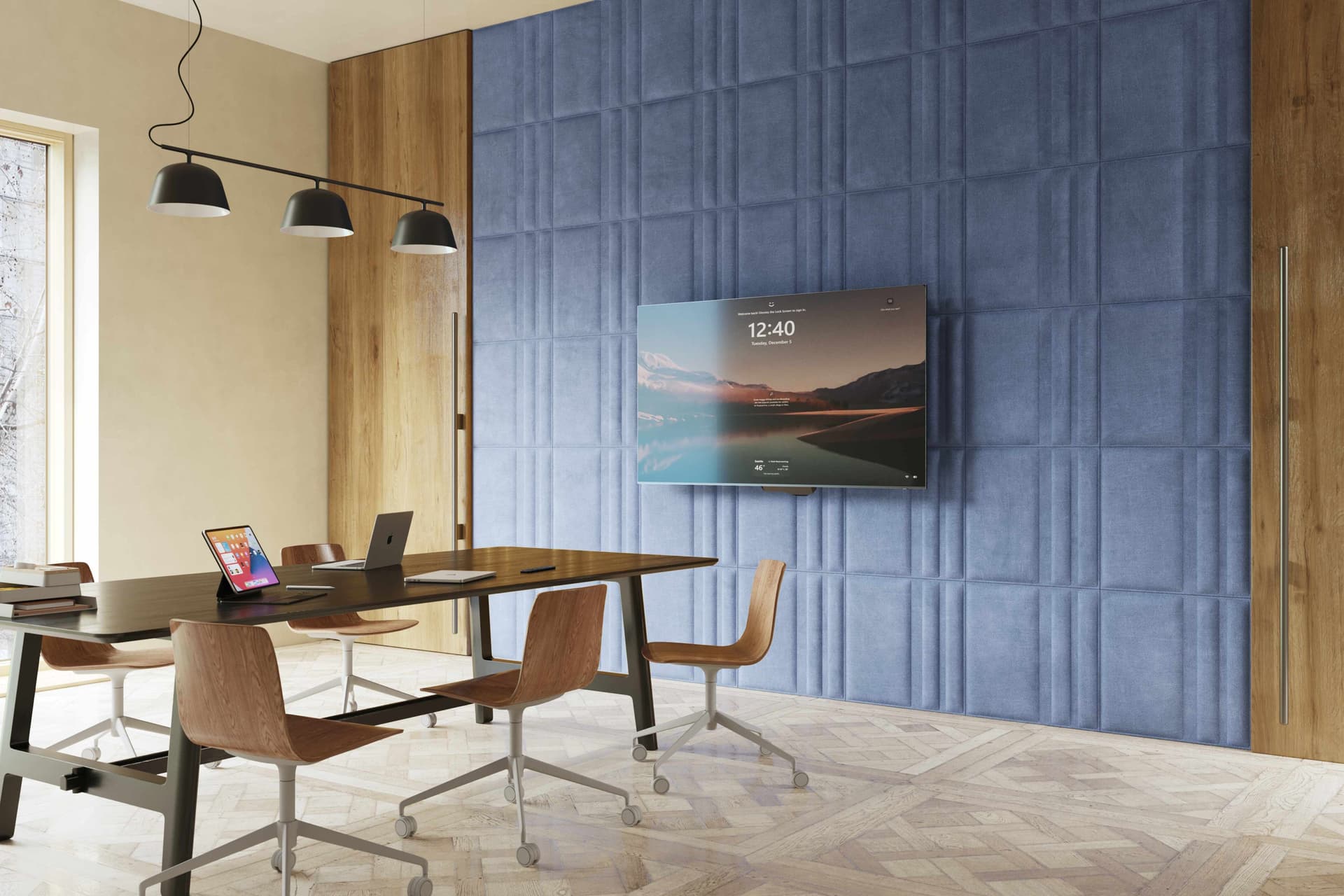 Isolspace
TRAME
Polyester fibre Acoustic panel