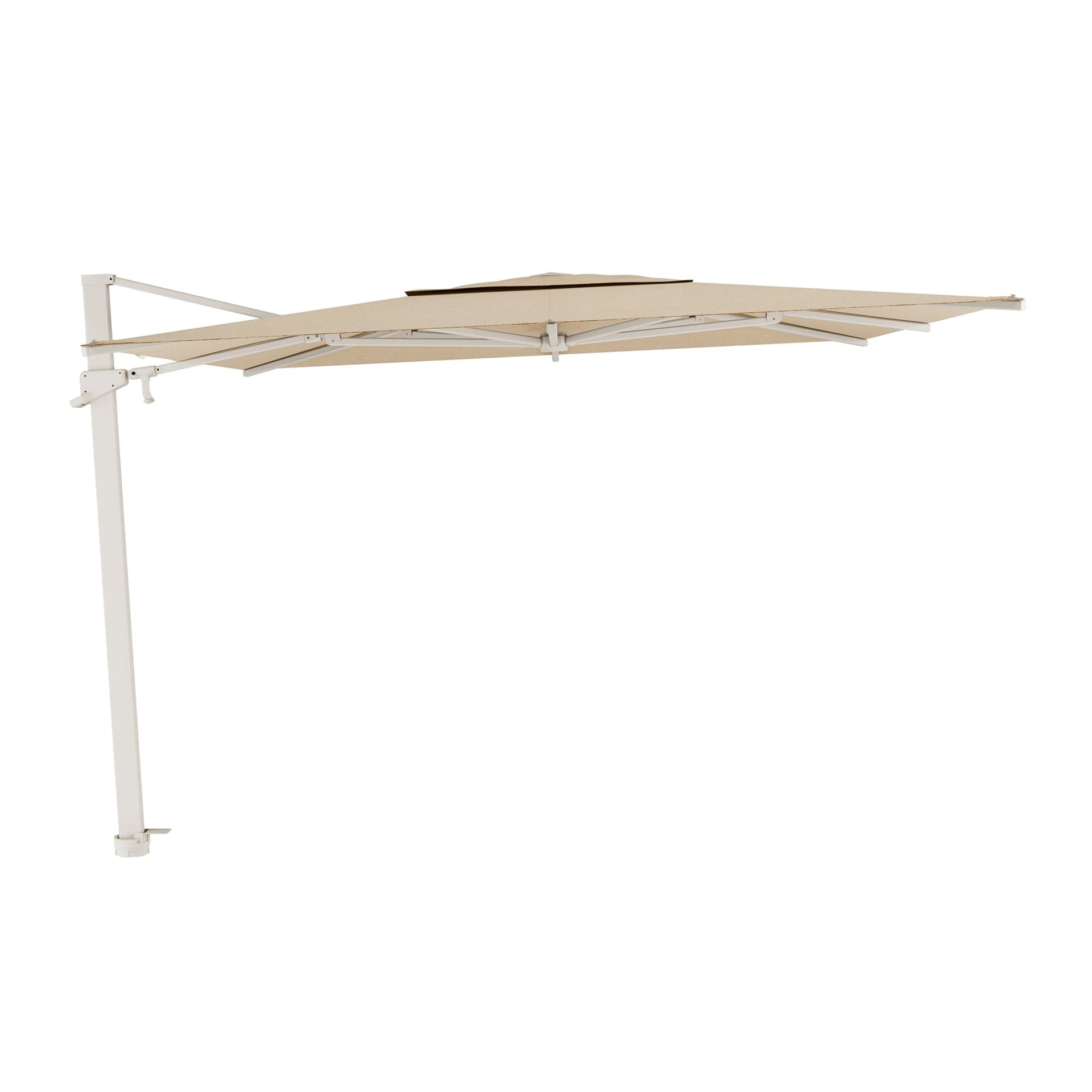Jardinico
AZORE
Square offset fabric Garden umbrella