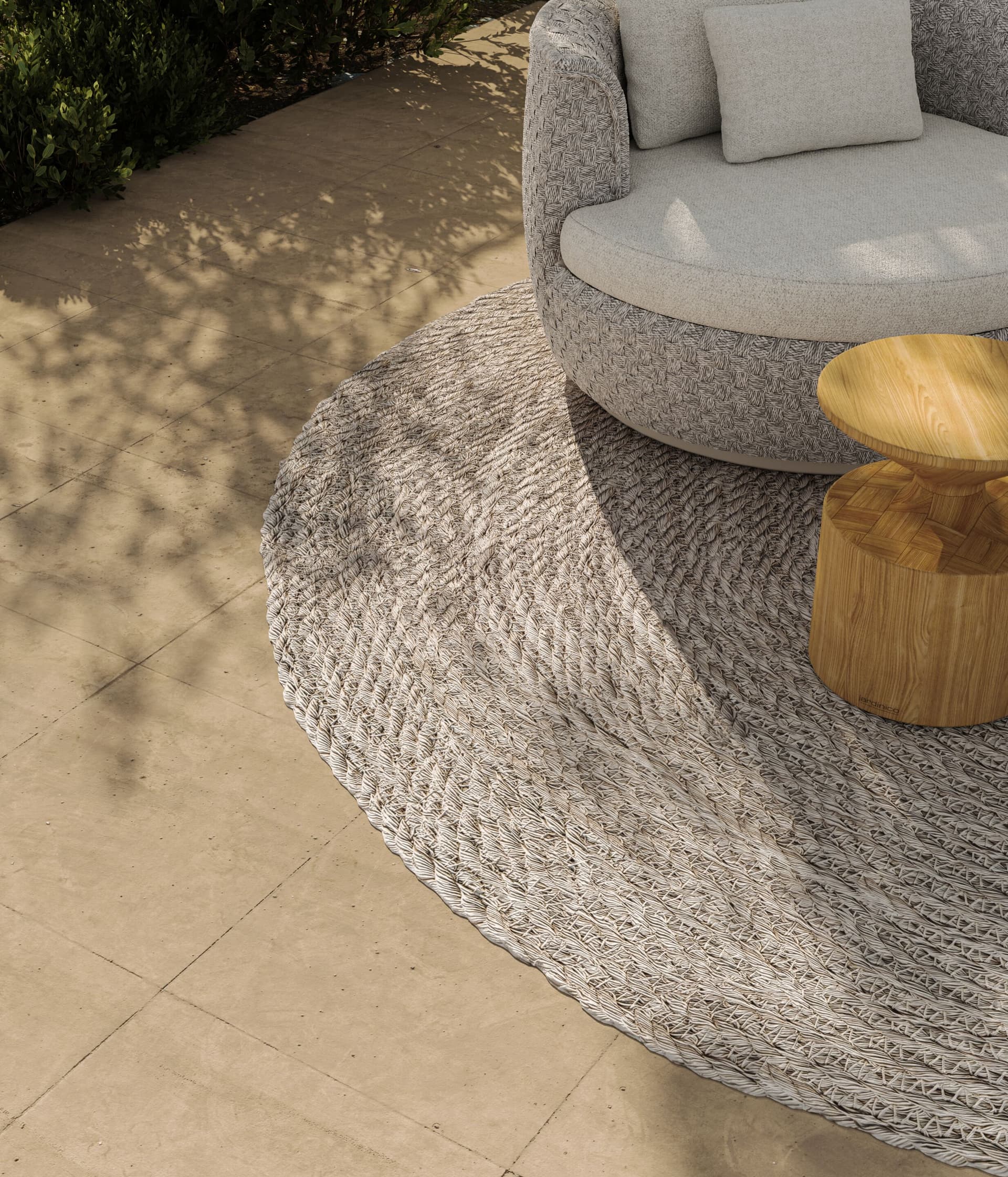 Jardinico
IONA
Handmade synthetic fibre rug