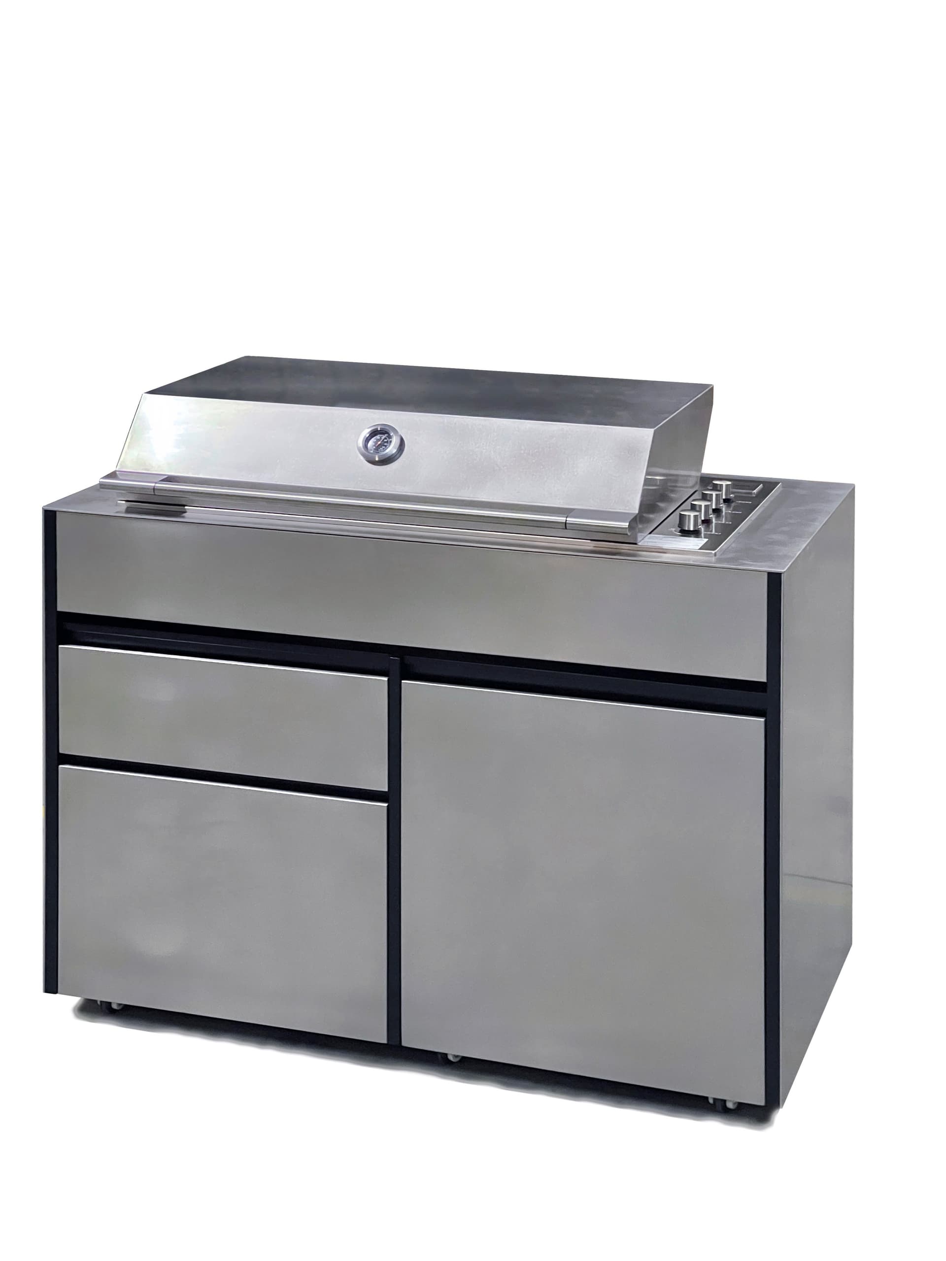 JOKODOMUS
ONO GRILL 4 BURNERS
Grill module with gas grill with 4 burners 3 drawers