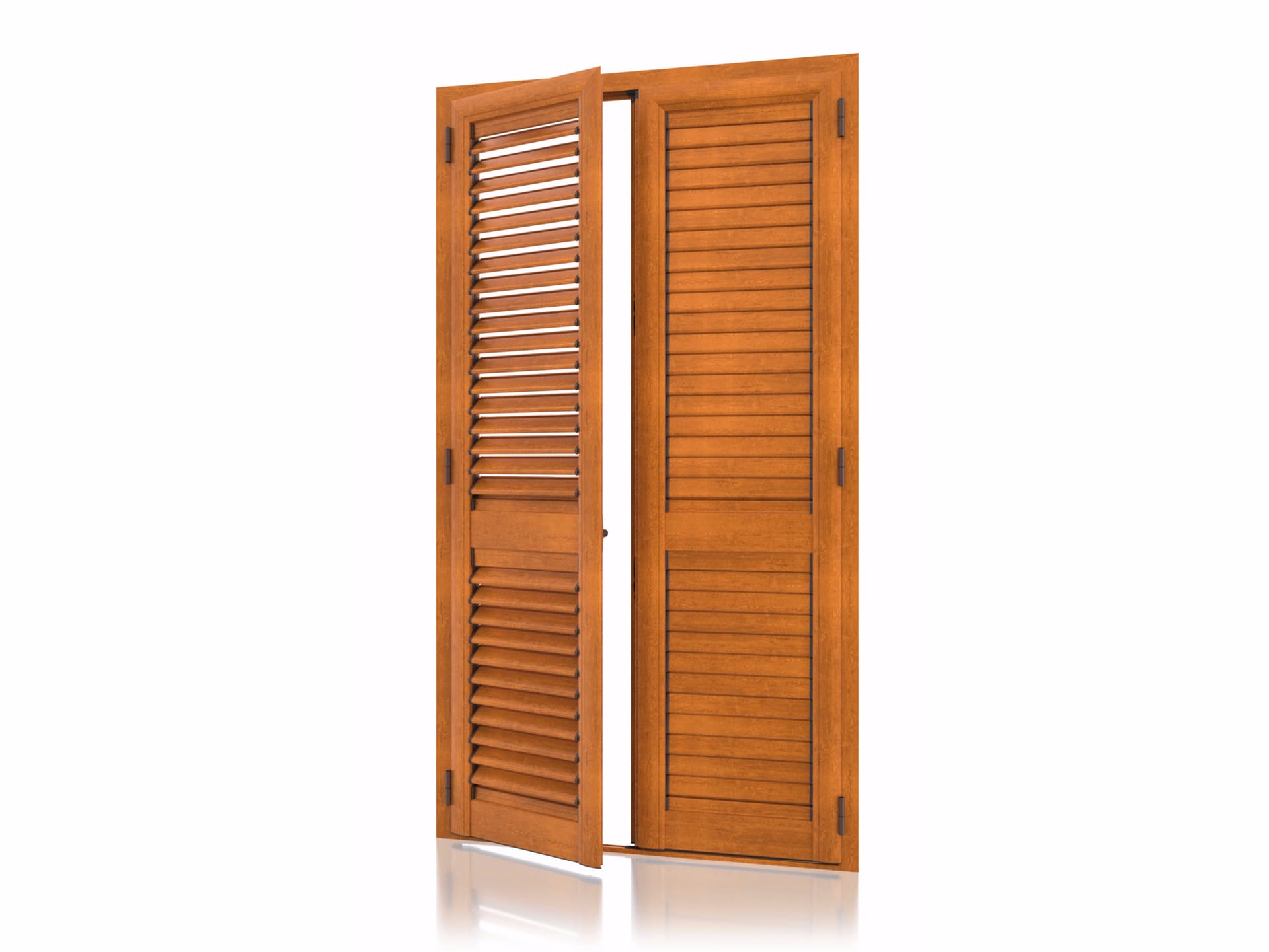Kikau
ARKUS Overlap Adjustable
Aluminium shutter with adjustable louvers with overlap louvers