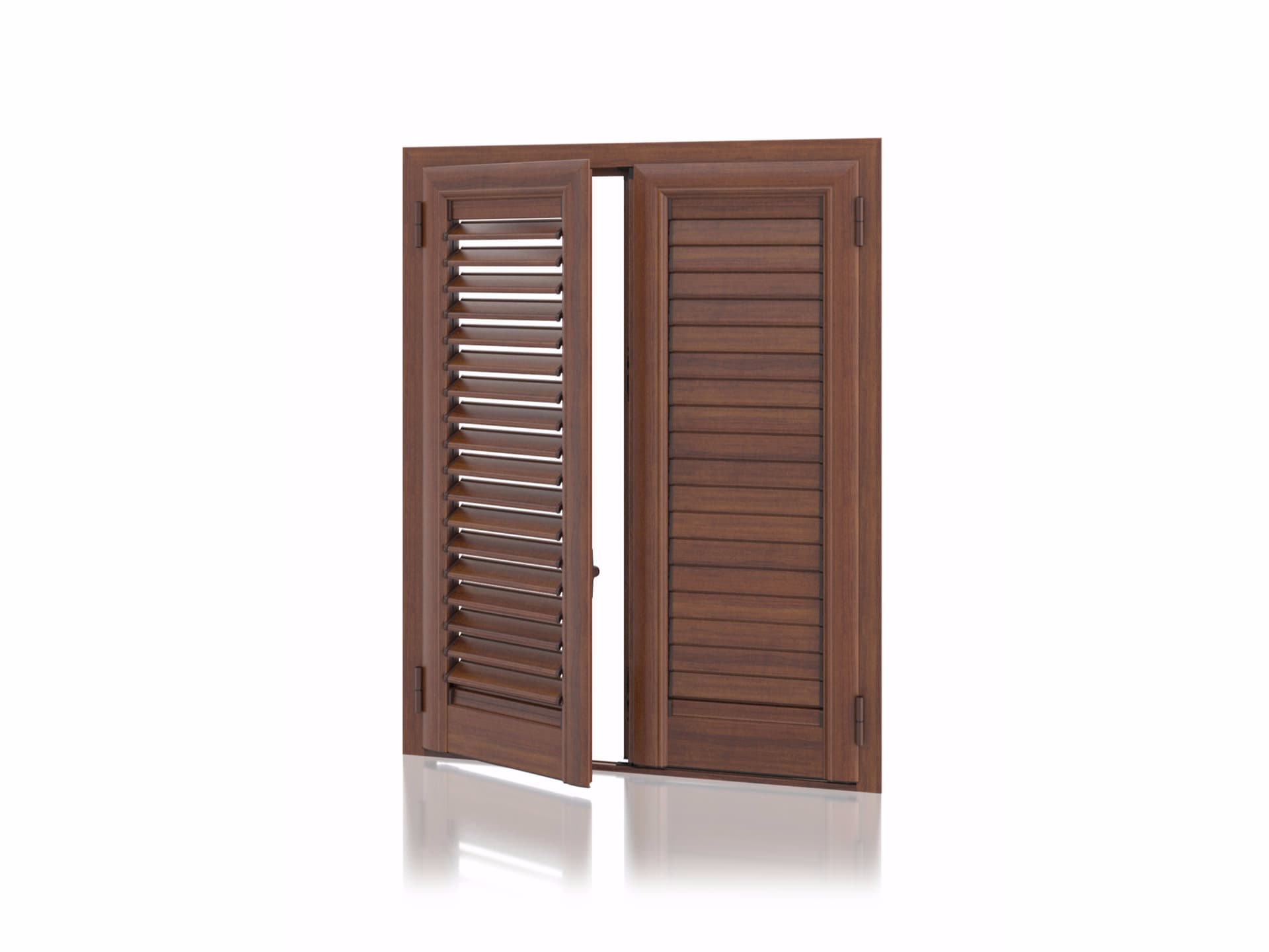 Kikau
DEKORA Overlap Adjustable
Aluminium shutter with adjustable louvers with overlap louvers