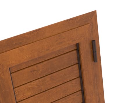 Kikau
K80 Planar Adjustable
Aluminium shutter with adjustable louvers with planar louvers