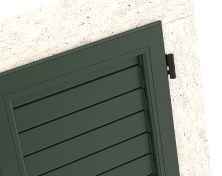 Kikau
Wall 011/80 Planar Adjustable
Shutter with adjustable louvers with planar louvers without frame