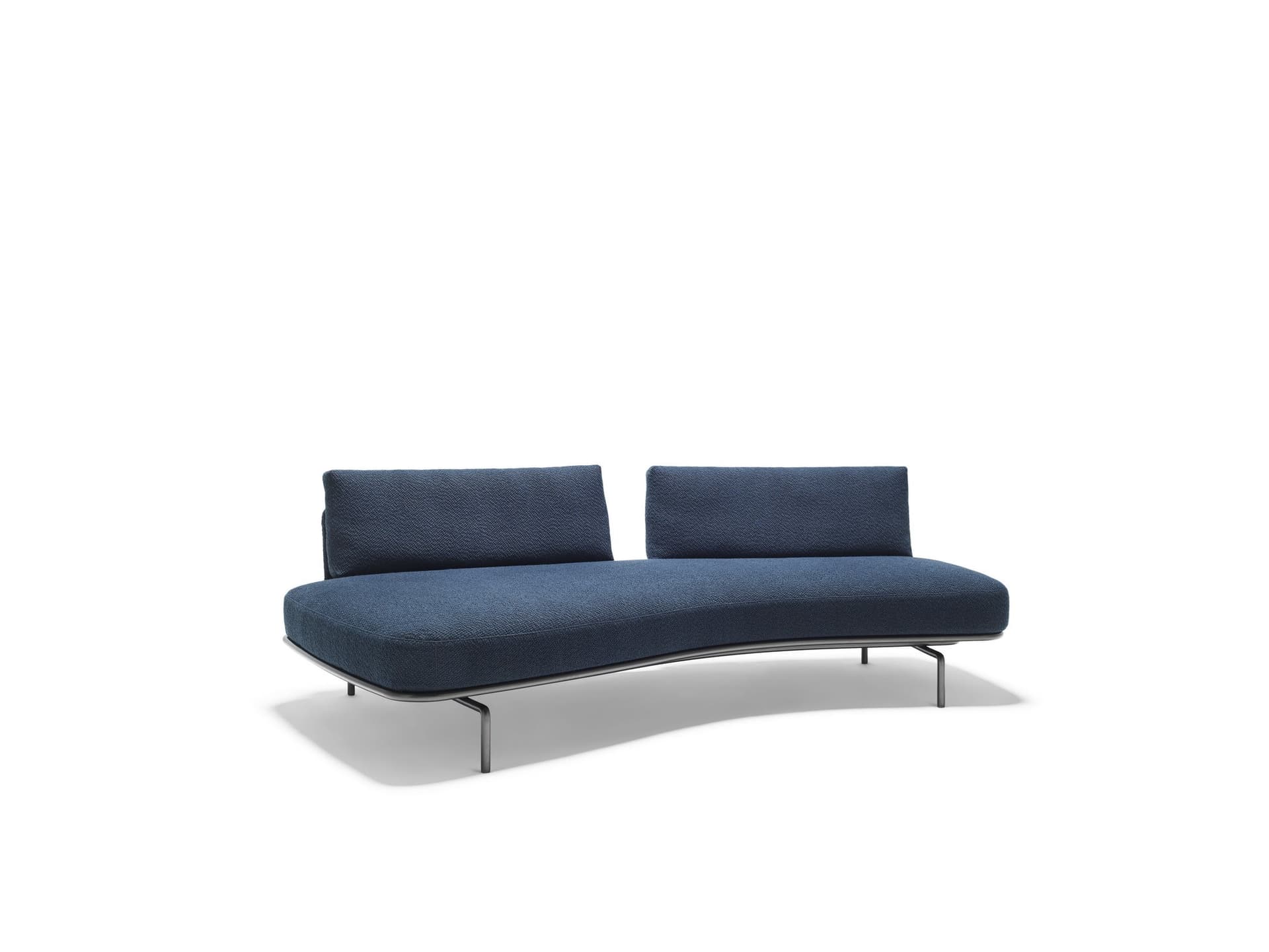 Knoll
PANORAMIC
Curved fabric sofa