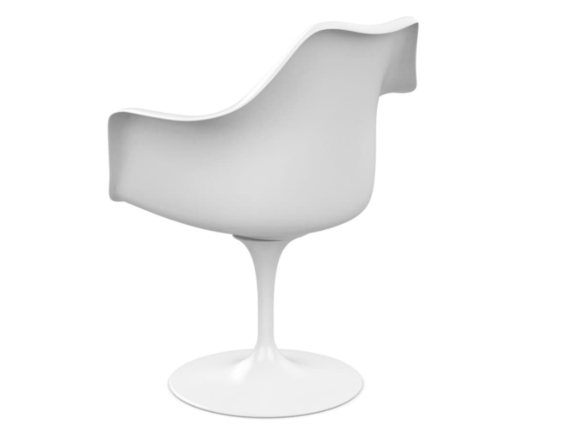 Knoll
TULIP
Glass-fibre chair with armrests and integrated cushion