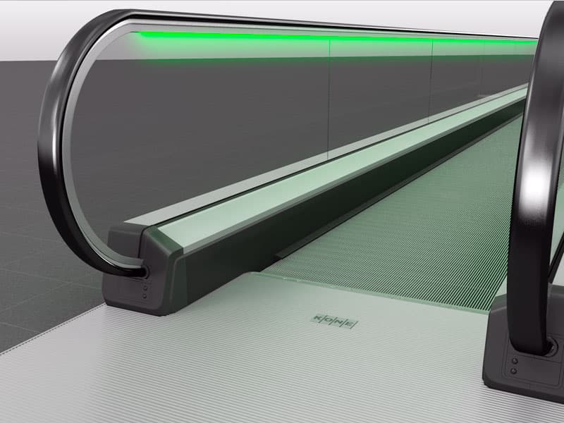 KONE TRANSITMASTER™ 165 - Горизонтальный движущийся пешеходный путь