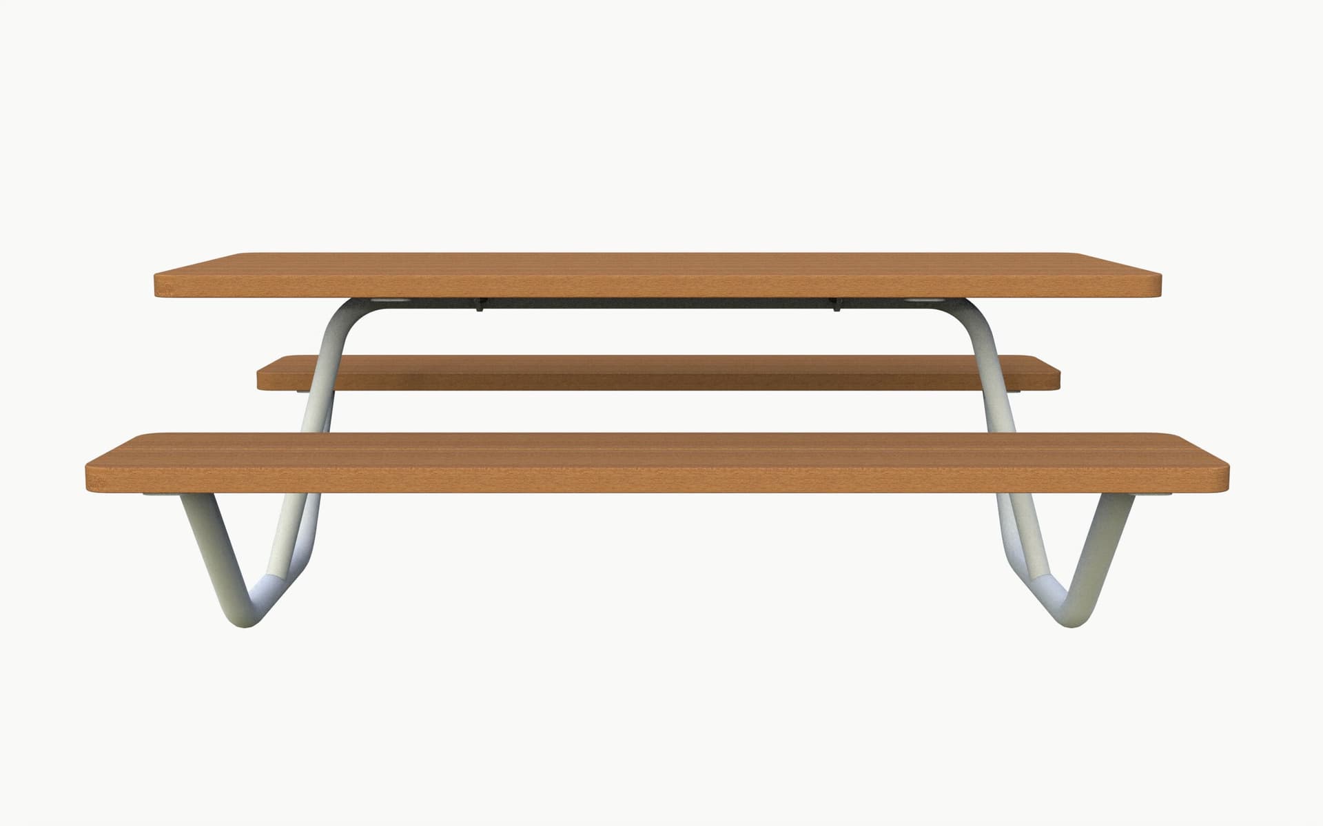 Lazzari
ALICANTE
Picnic table with integrated benches