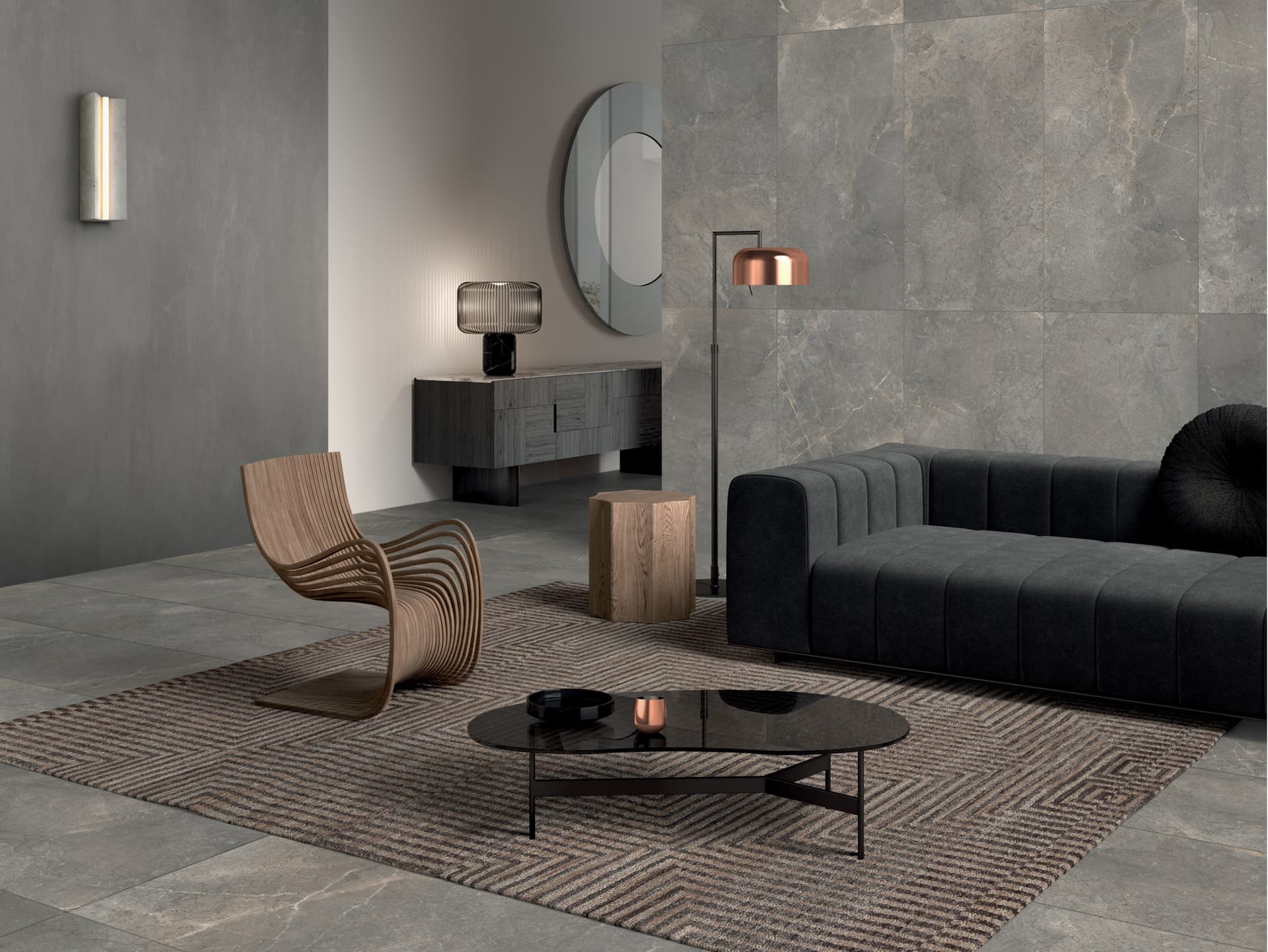 LEA CERAMICHE
ANTHOLOGY EARTH
Indoor/outdoor porcelain stoneware wall/floor tiles with stone effect