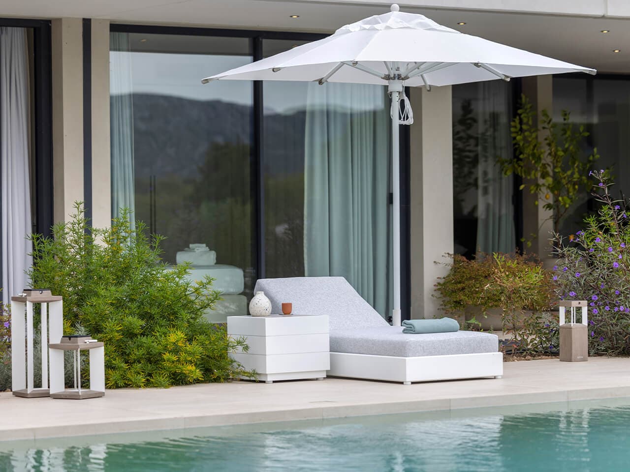 Les Jardins®
RANCHO
Recliner fabric sun lounger