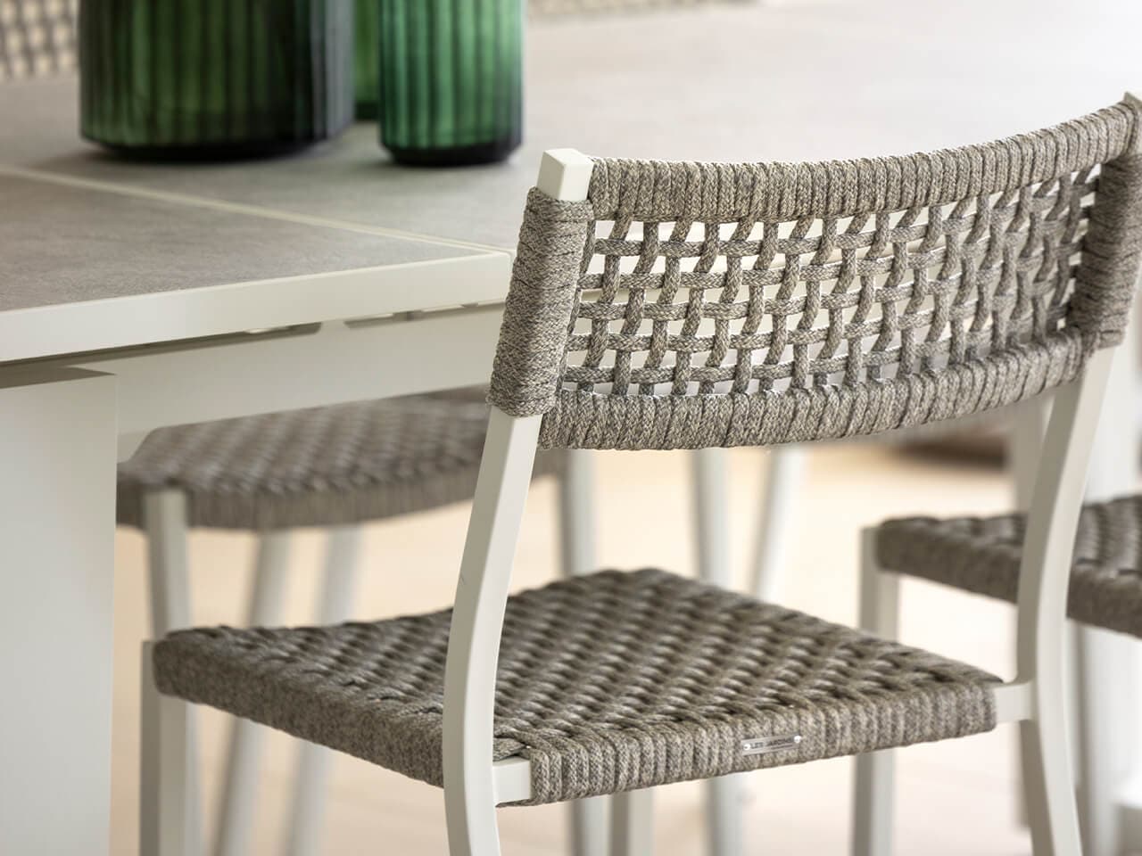 Les Jardins®
RANCHO
Stackable woven aluminium chair