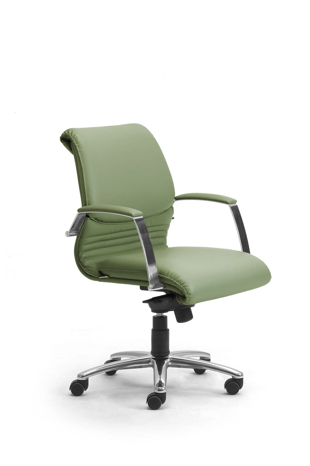 Leyform
ELEGANCE
Swivel leather executive chair with armrests