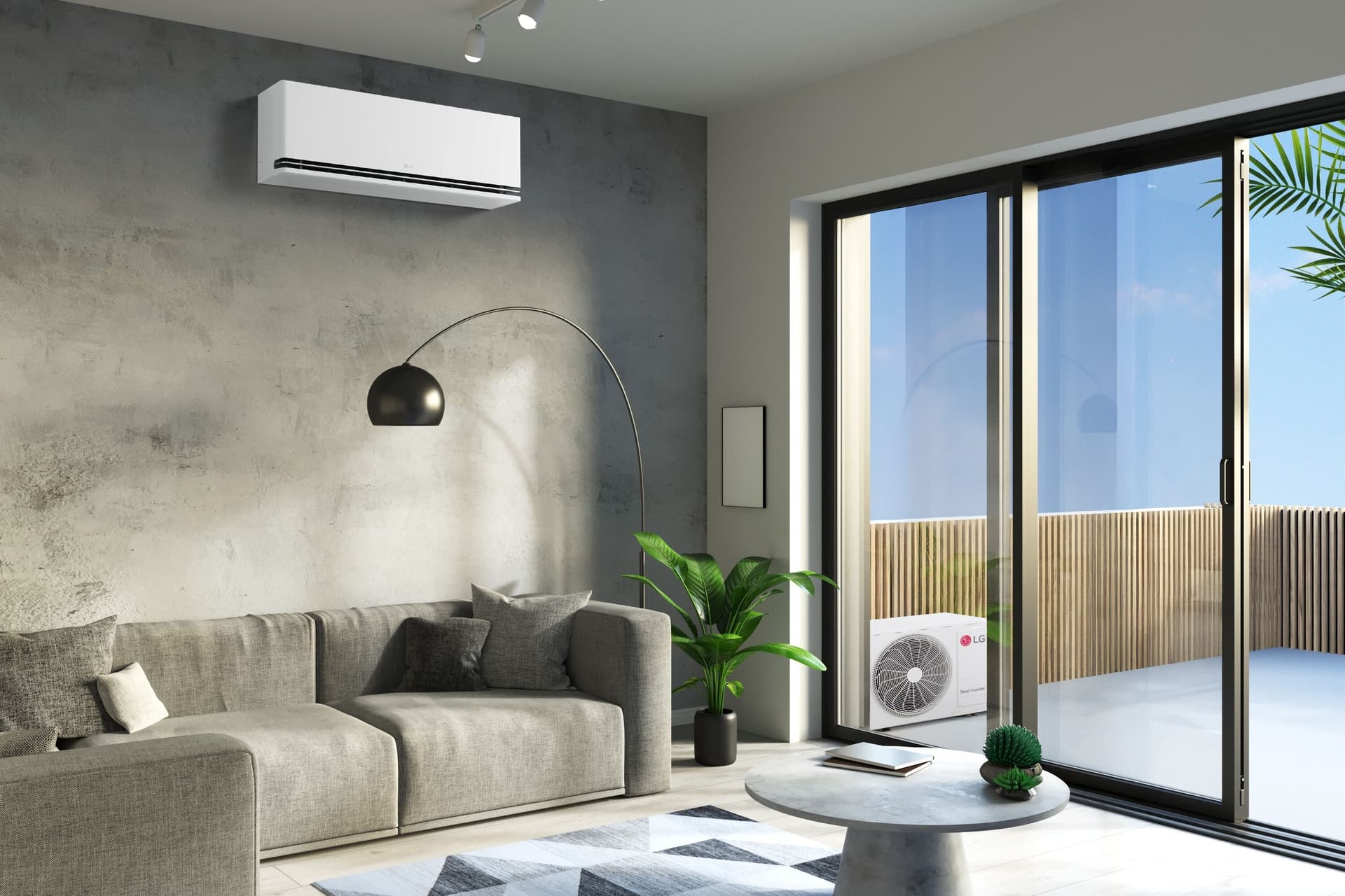 LG Electronics DUALCOOL PREMIUM AI AIR - Настенный инверторный моносплит кондиционер