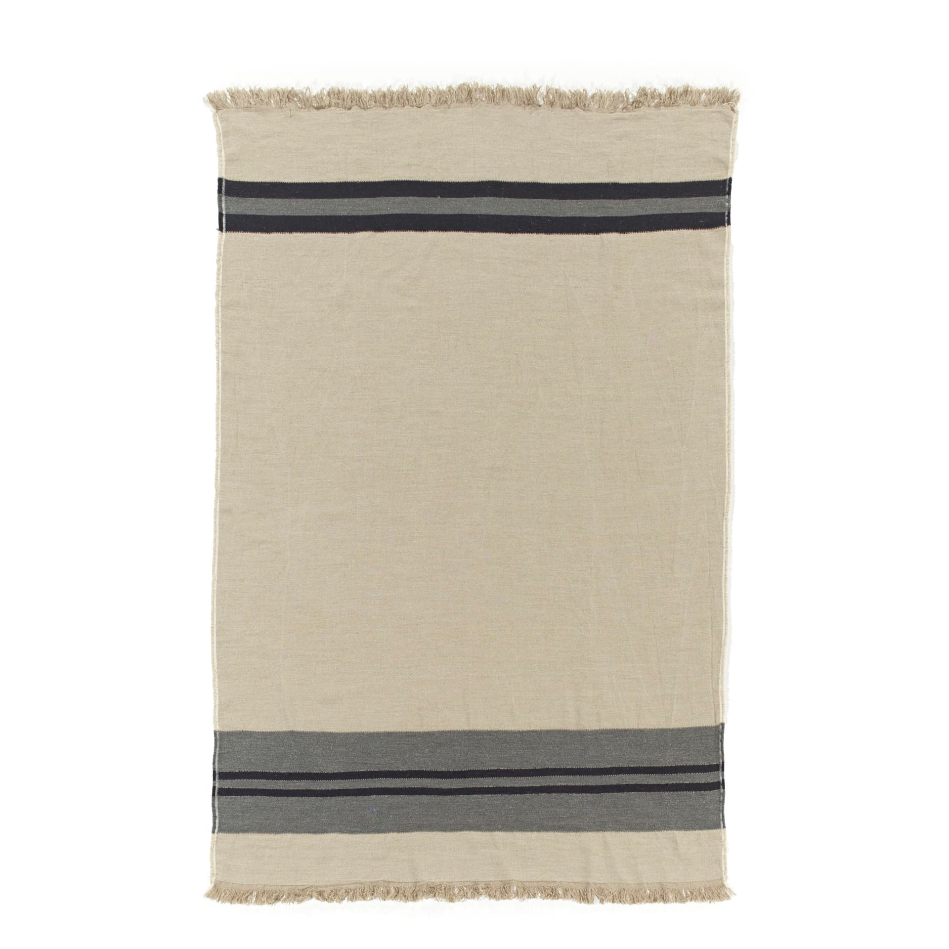 Libeco Home
BLACK HOUSE STRIPE
Linen blanket