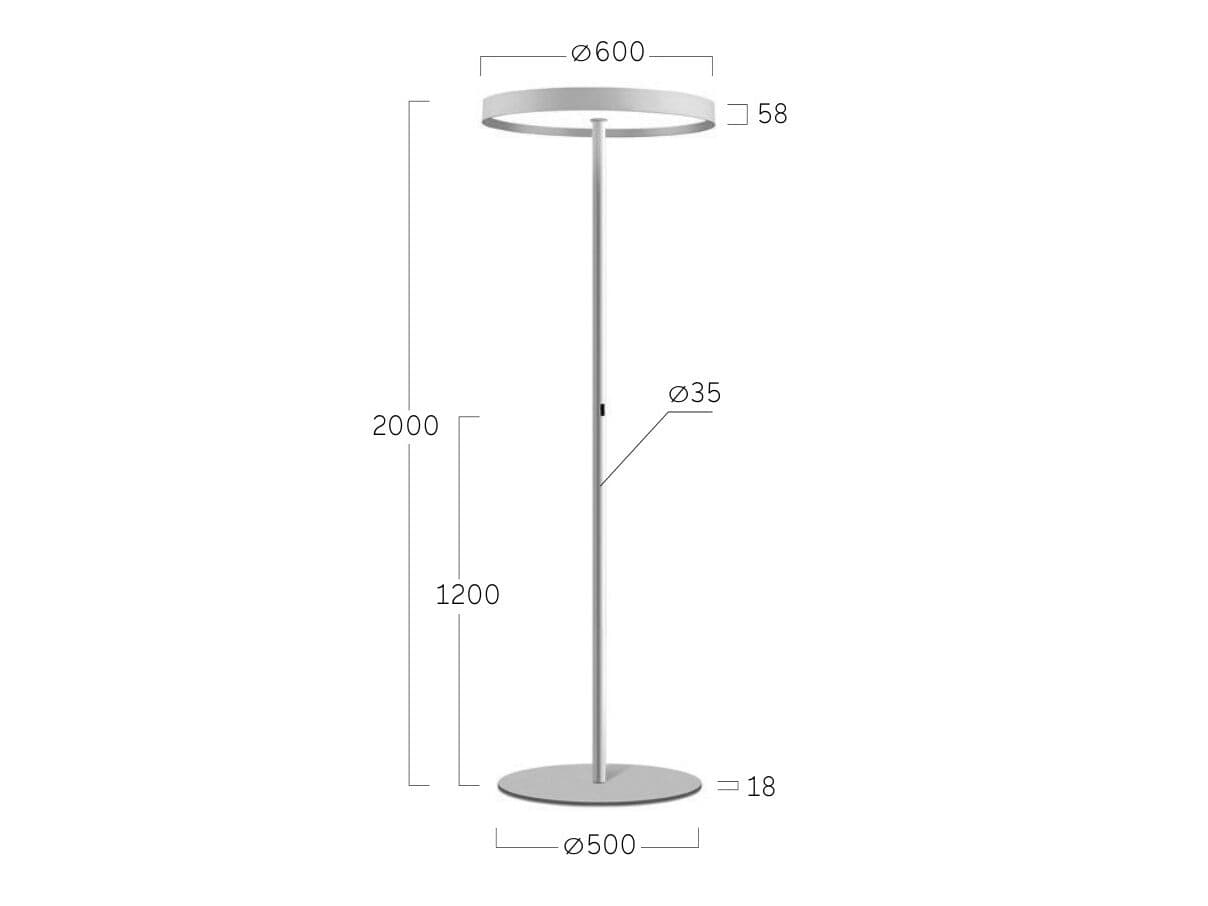 Lightnet
BASIC DÉCO S5
LED floor lamp