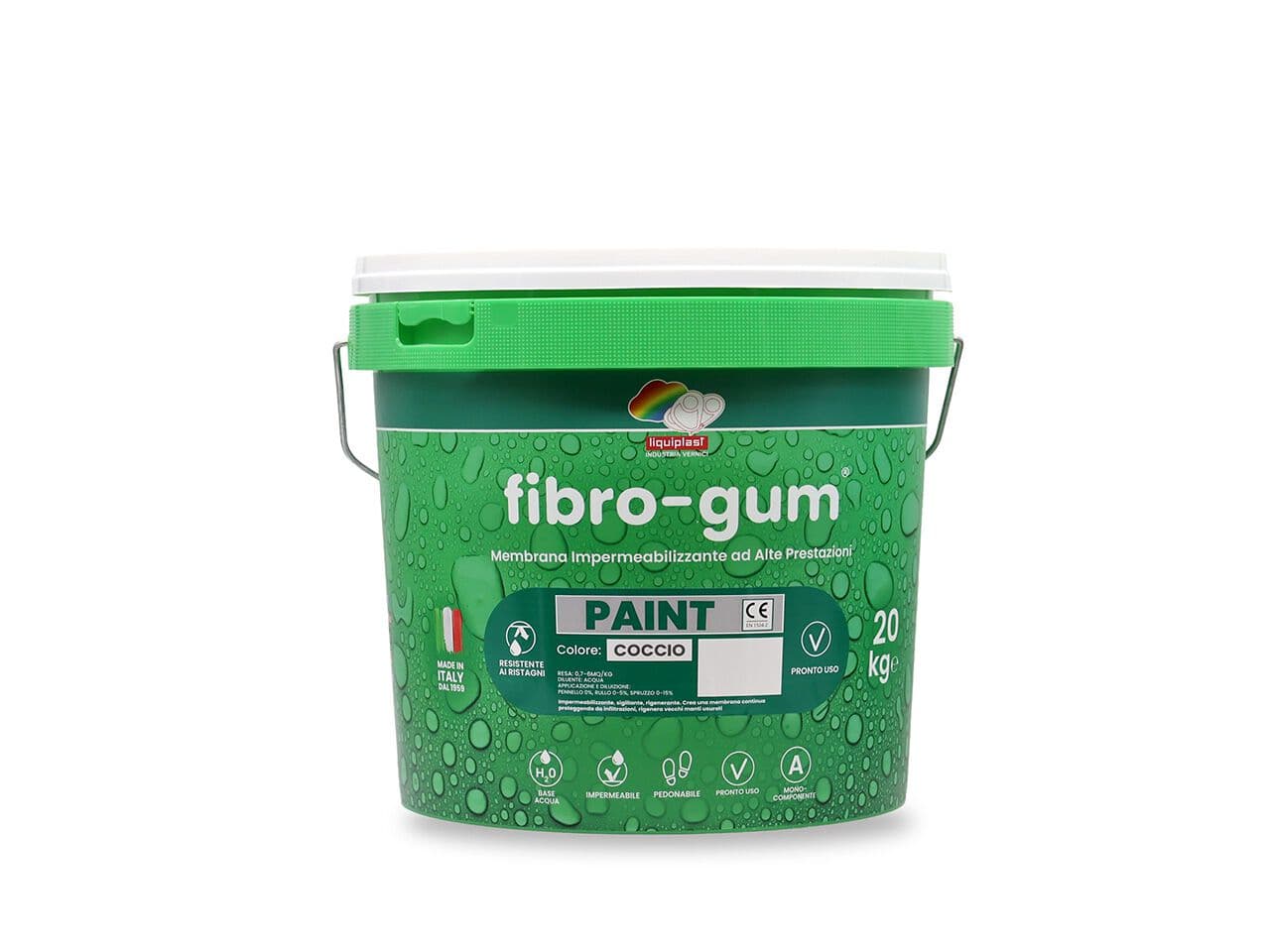 FIBROGUM ORIGINAL 106 COCCIO - Жидкая водонепроницаемая мембрана