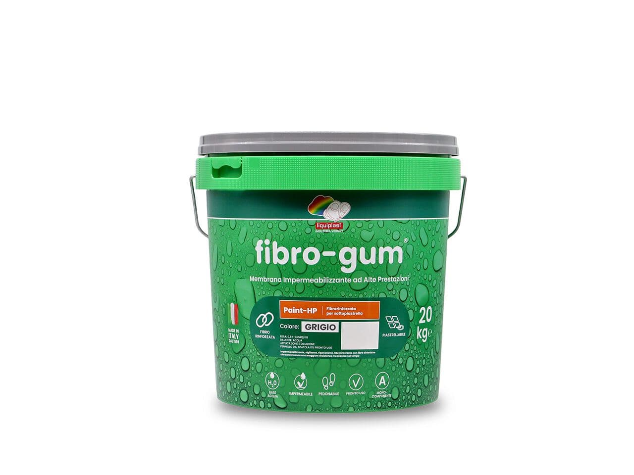 Liquiplast FIBROGUM PAINT HP 101 GRIGIO