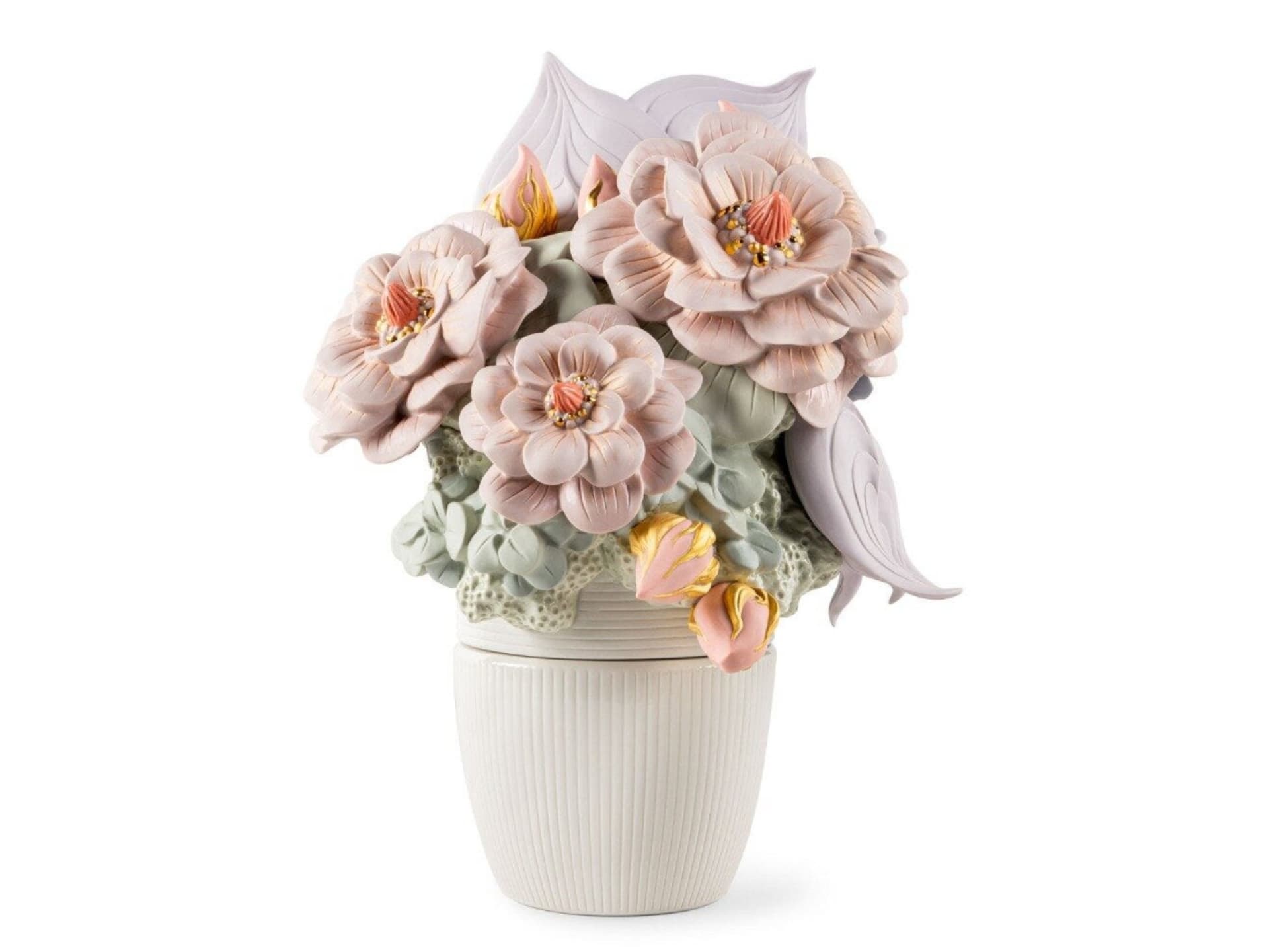 Lladró
VASE WITH FLOWERS
Porcelain decorative object