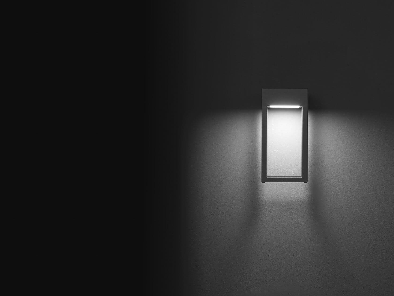 I-LANTERN - Светодиодный алюминиевый уличный настенный светильник