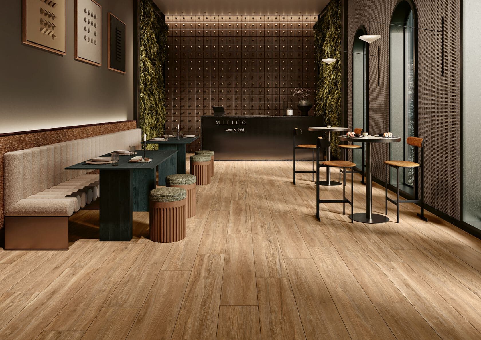 Love Tiles
COMFORT
Porcelain stoneware flooring with wood effect