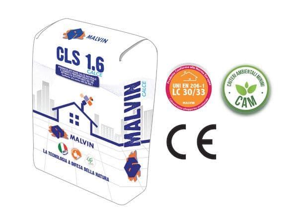Malvin - Предварительно смешанный структурный легкий бетон CLS 1.6 CALCE