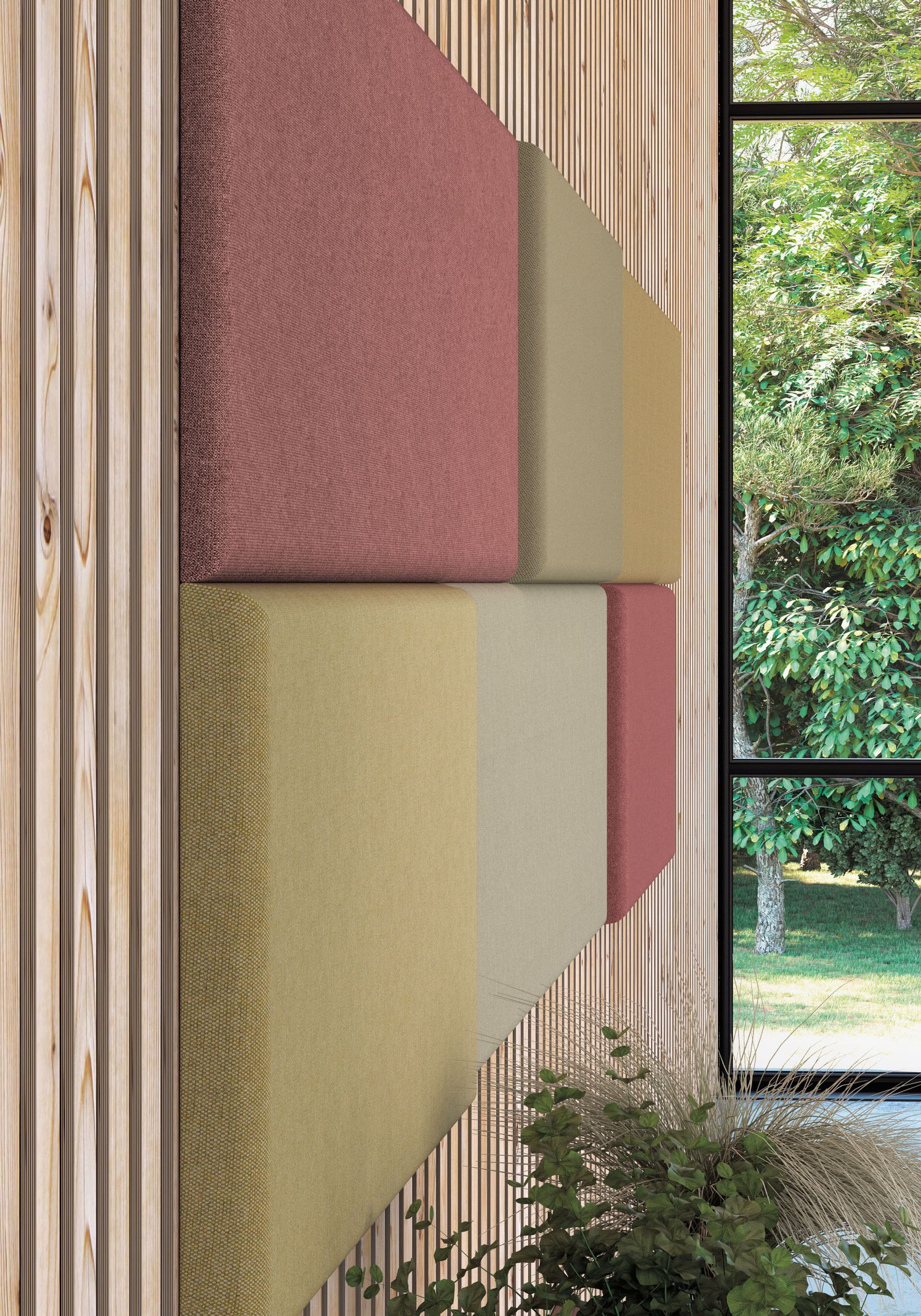 Manade
ADDENDA
Acoustic wall panel in fabric