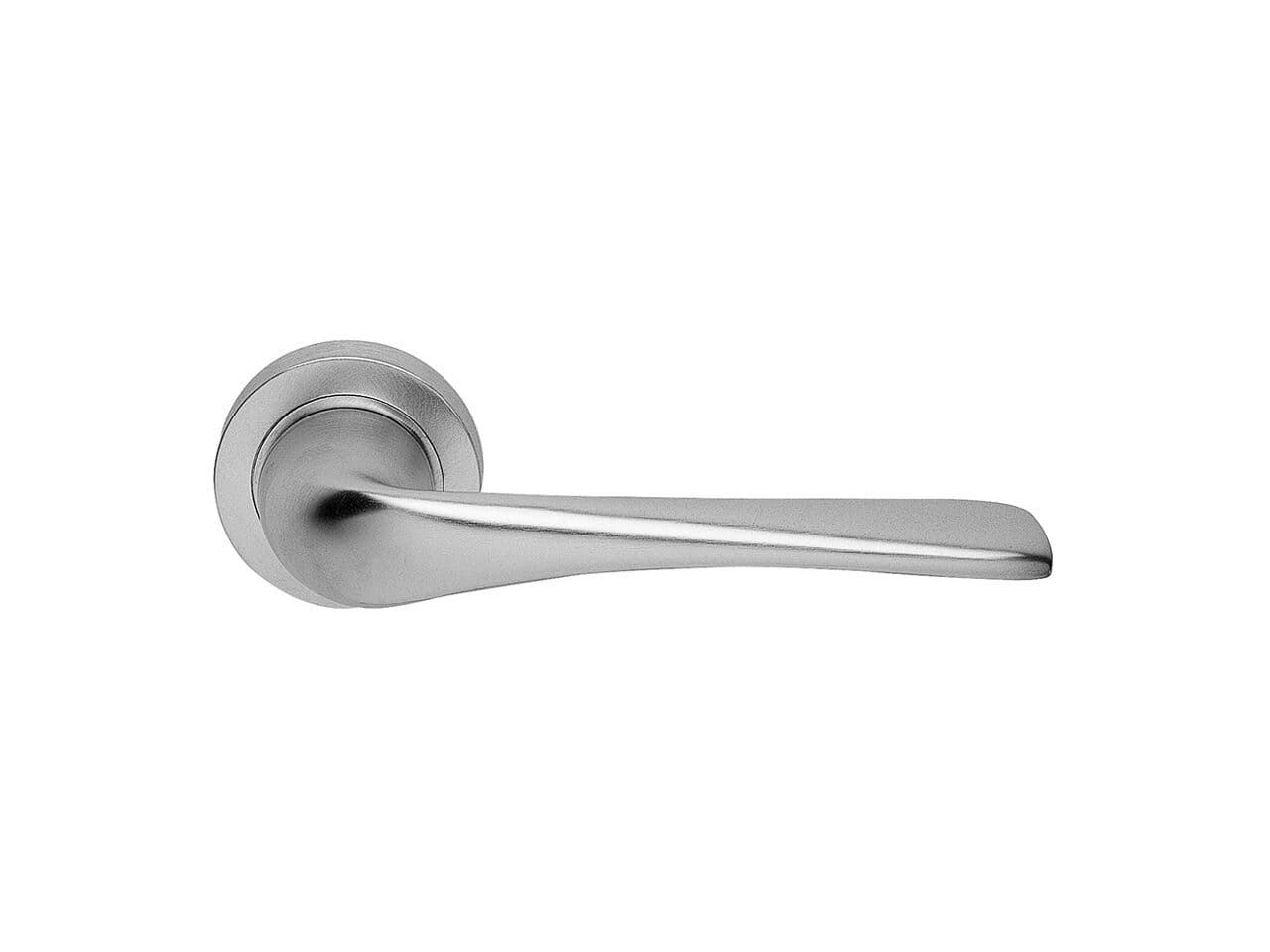 Manital
LE MANS
Brass door handle on rose with lock